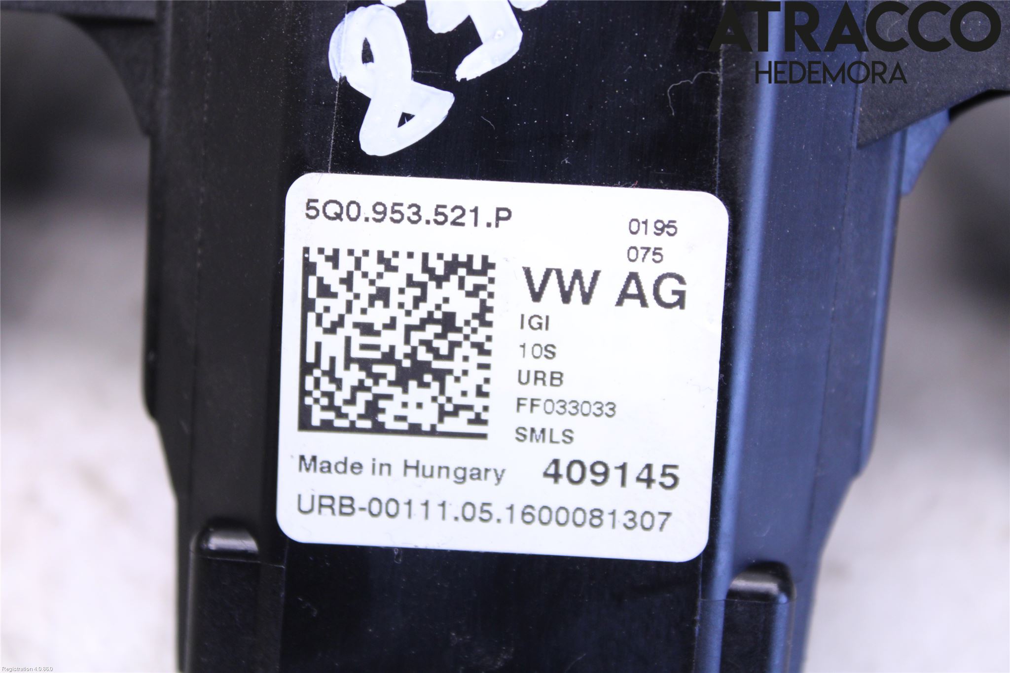 Volkswagen VW GOLF / E-GOLF VII 13-20 Bryter Ratt Kombi H Og V
