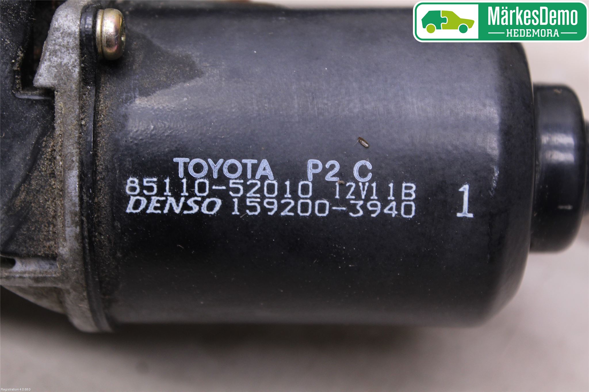 Toyota YARIS P1 99-03 Viskeroverføring Frontrute