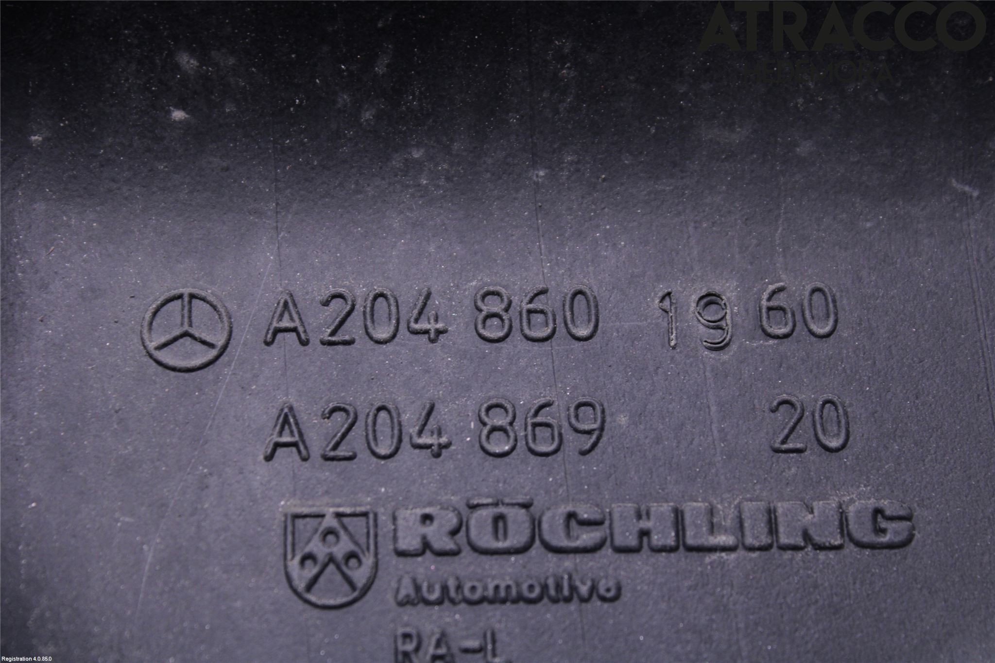 Mercedes-Benz MB C-KLASS (W204) 07-15 Spylerbeholder Frontrute-Lykte