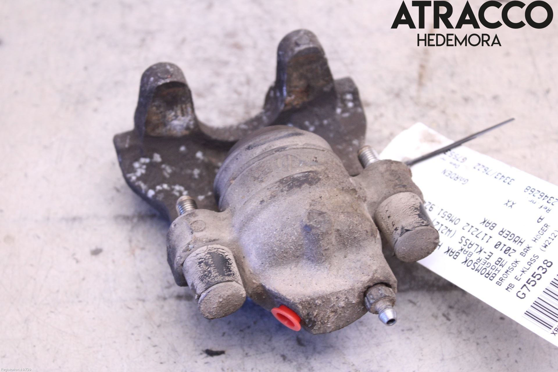 Mercedes-Benz MB E-KLASS (W212) 09-16 Bremsecaliper Bak Høyre