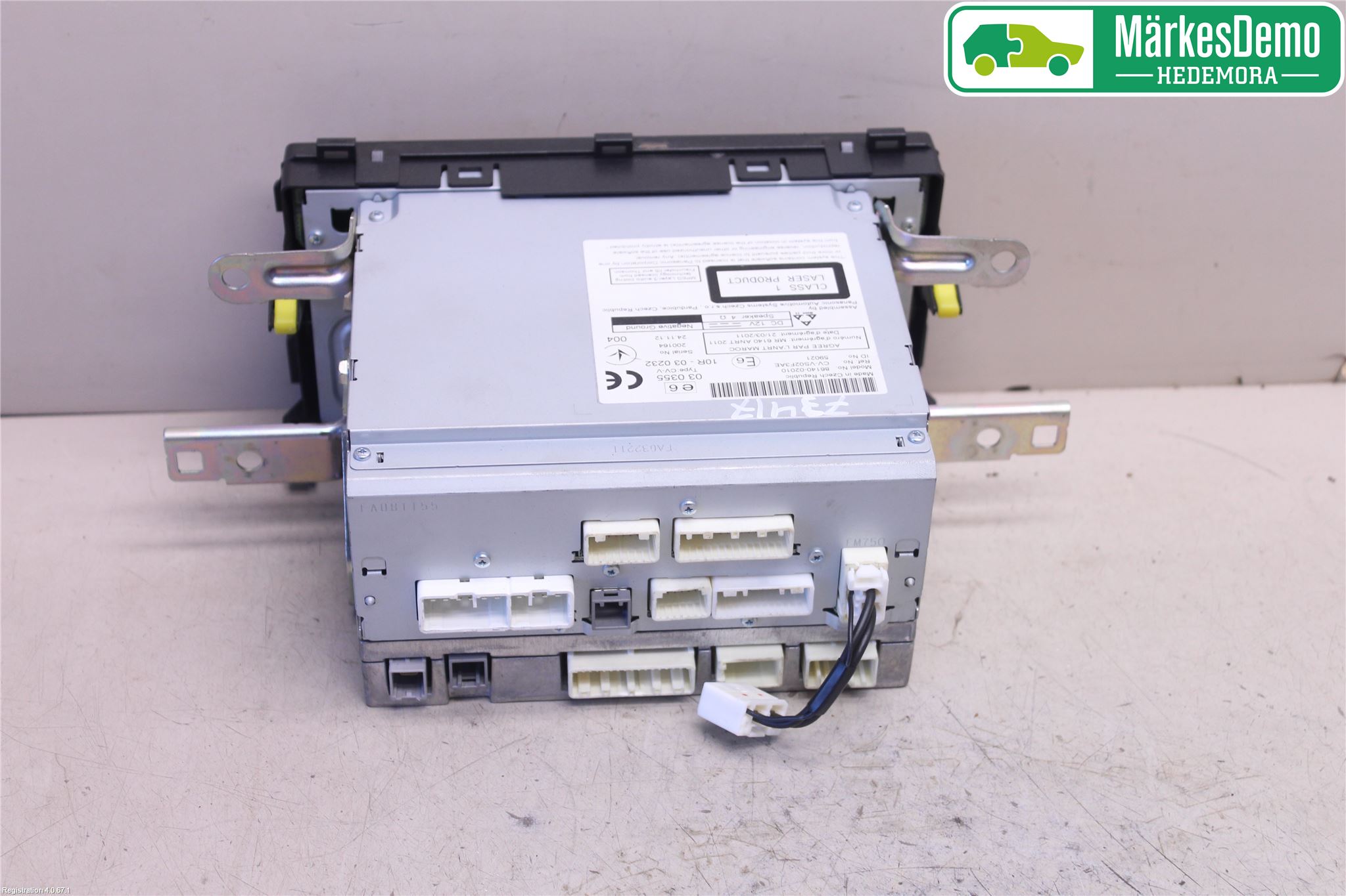 Toyota AURIS 13-19 Stereo Radio Med Cd