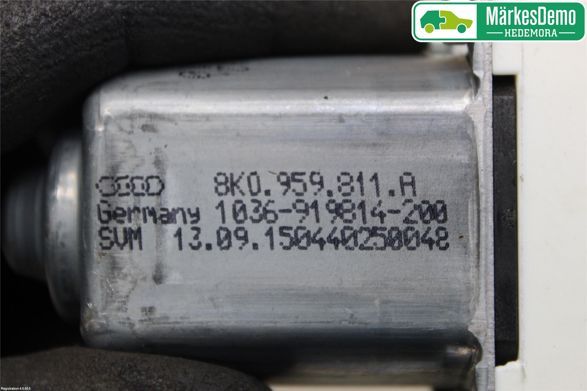 Audi A4 ALLROAD 09-16 Vindusheis El Komp
