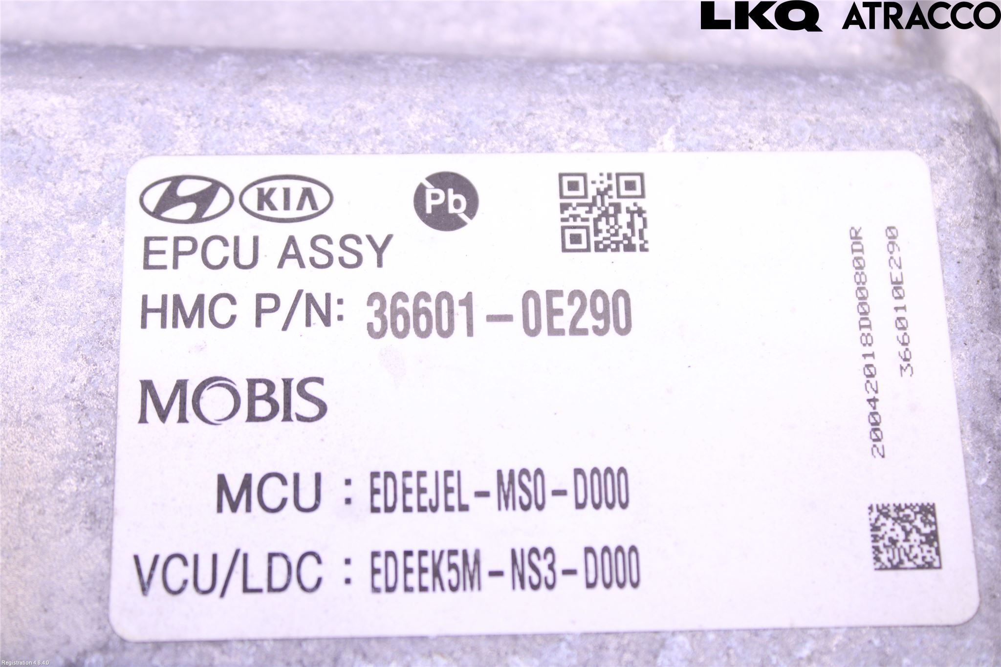 Kia NIRO (DE) 17-22 Batterilader Hybrid
