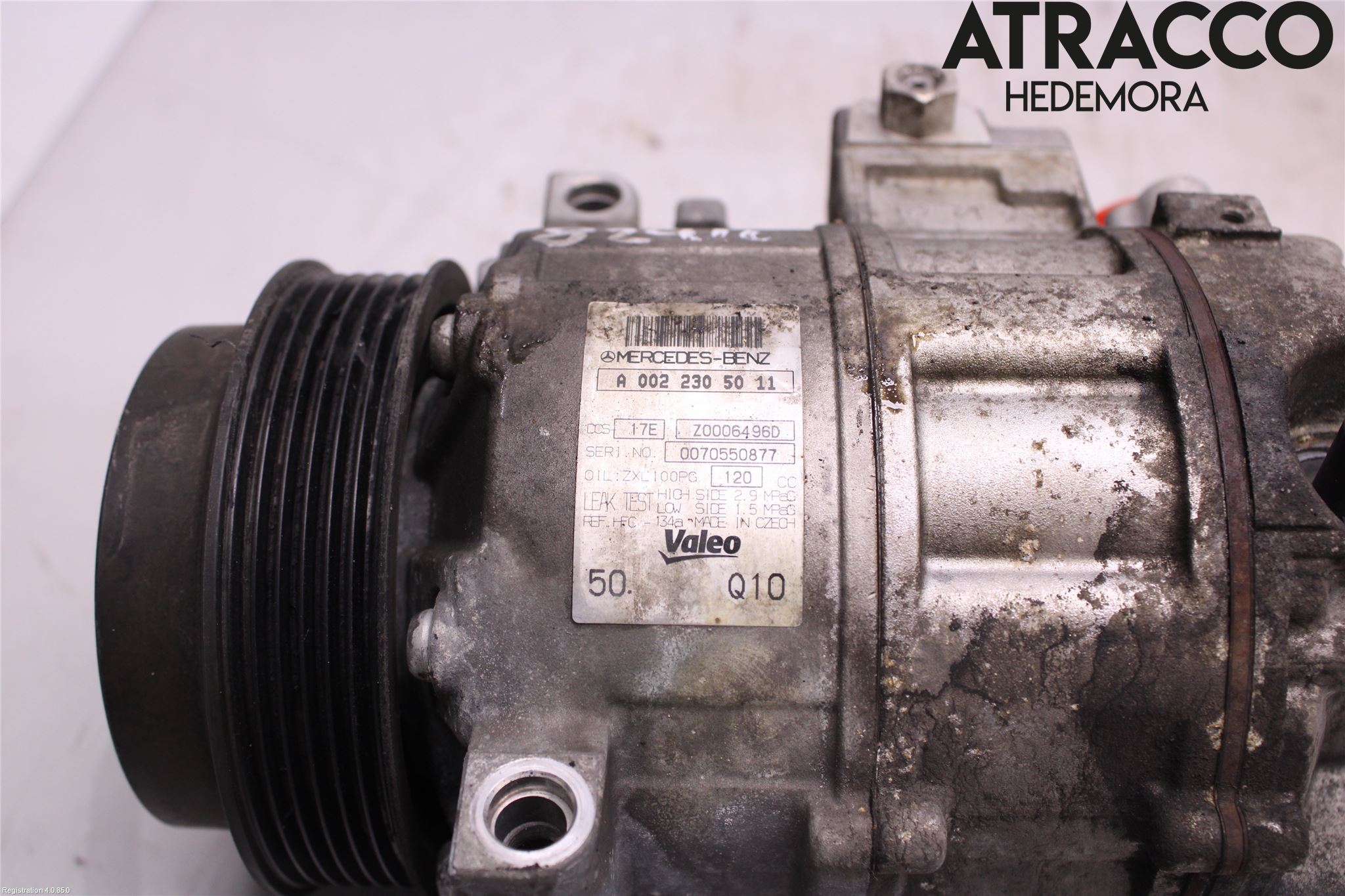 Mercedes-Benz MB C-KLASS (W204) 07-15 Varme Ac Kompressor