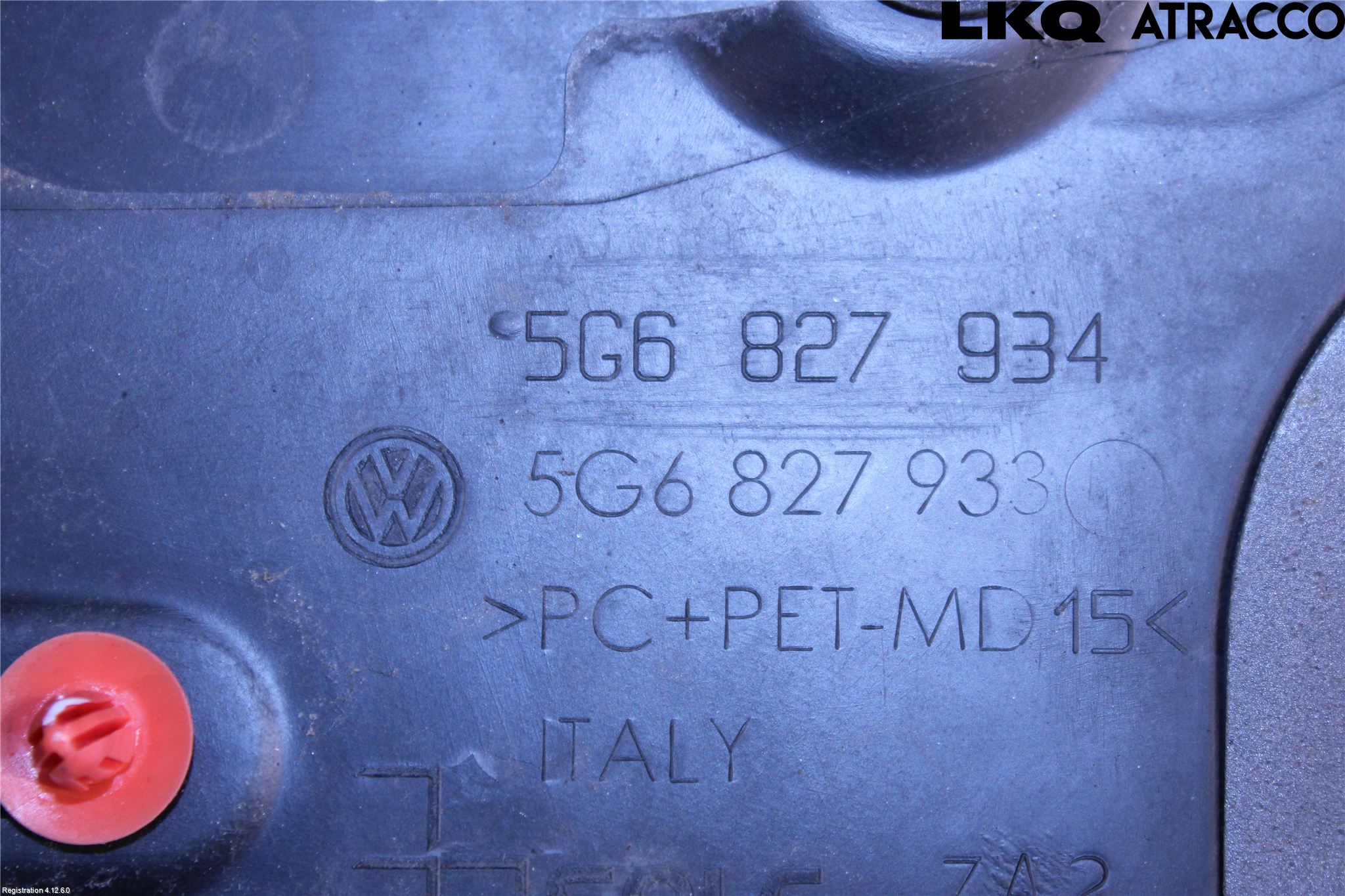 Volkswagen VW GOLF / E-GOLF VII 13-20 Spoiler Bakluke