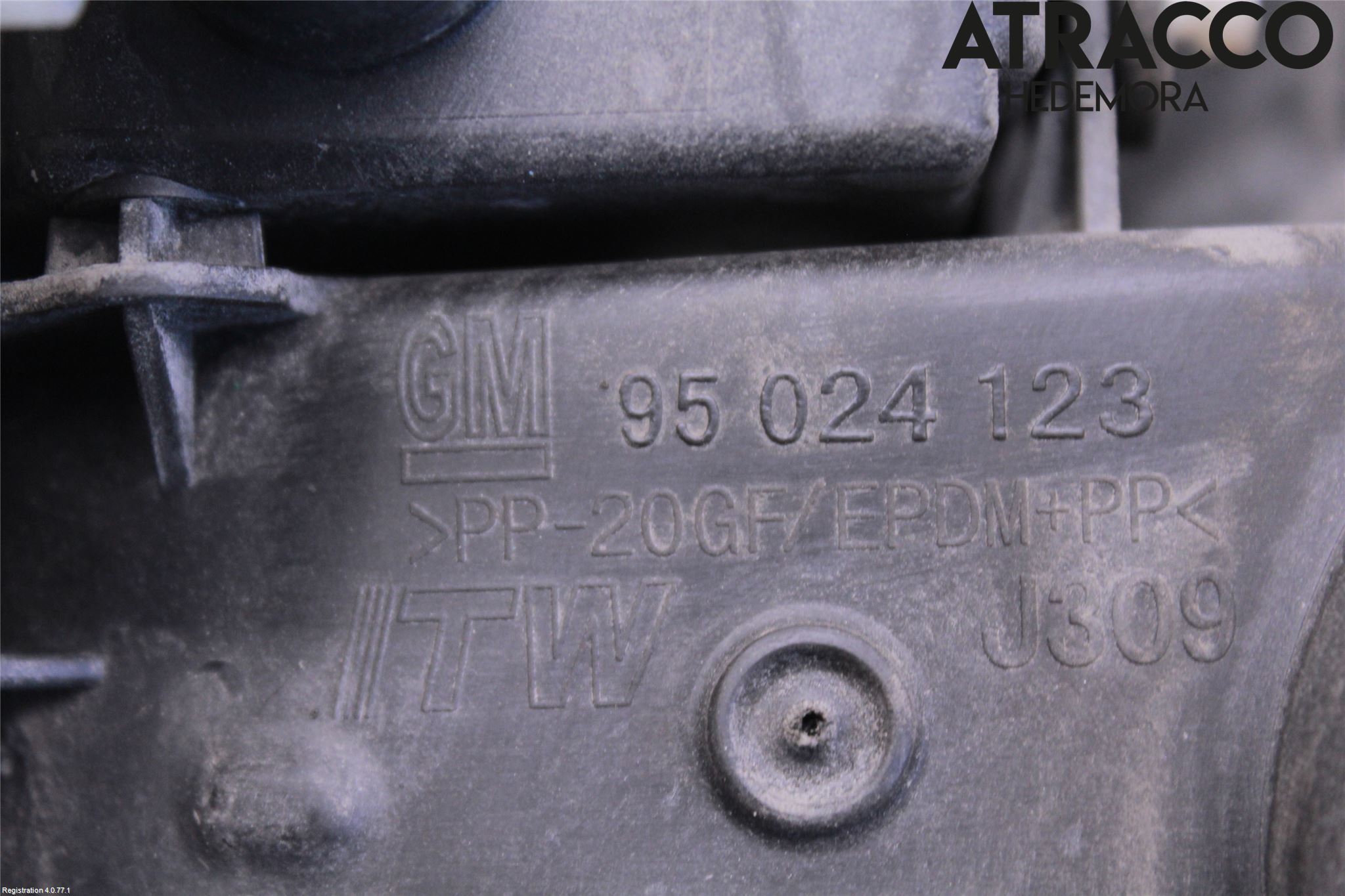 GM CHEVROLET ORLANDO Drivstoff Tankluke