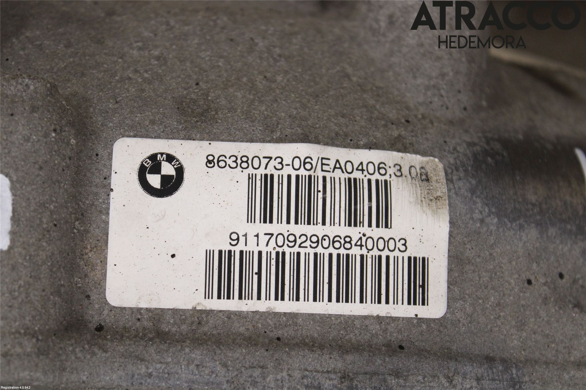 BMW 6 GT G32 18- Bakaksel Kardang Bak -Diff