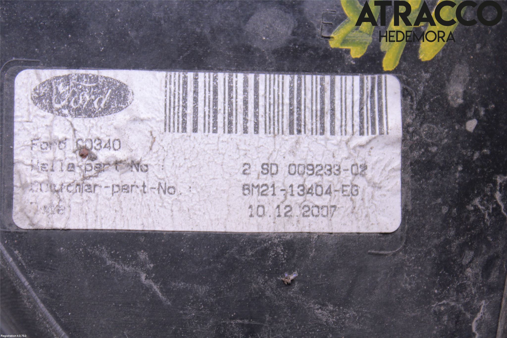 Ford GALAXY 06-15 Baklykt Venstre