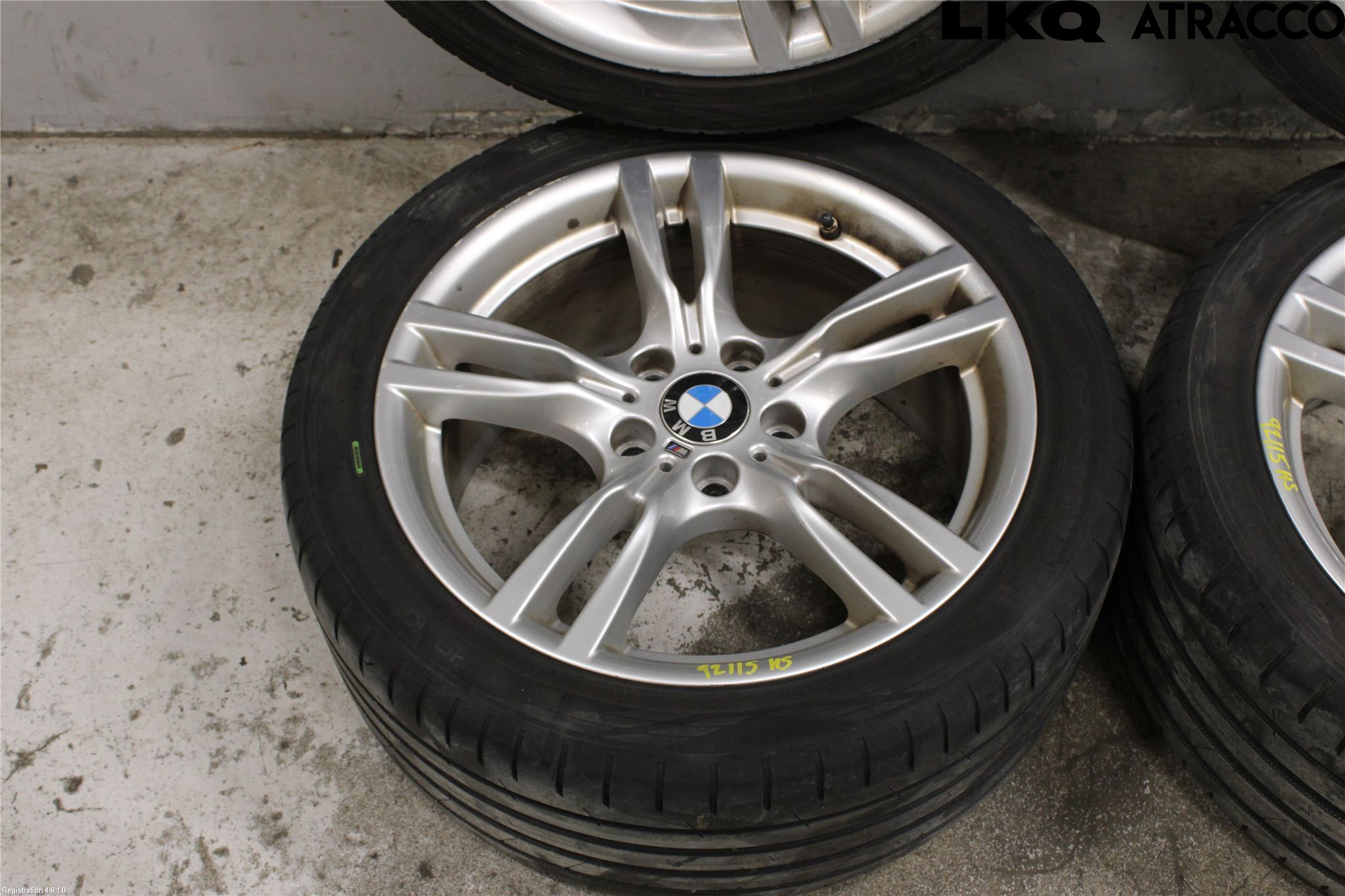 BMW 3 F30/F31/F80 12-19 Dekk Sommer På Alu Felg 4Stk