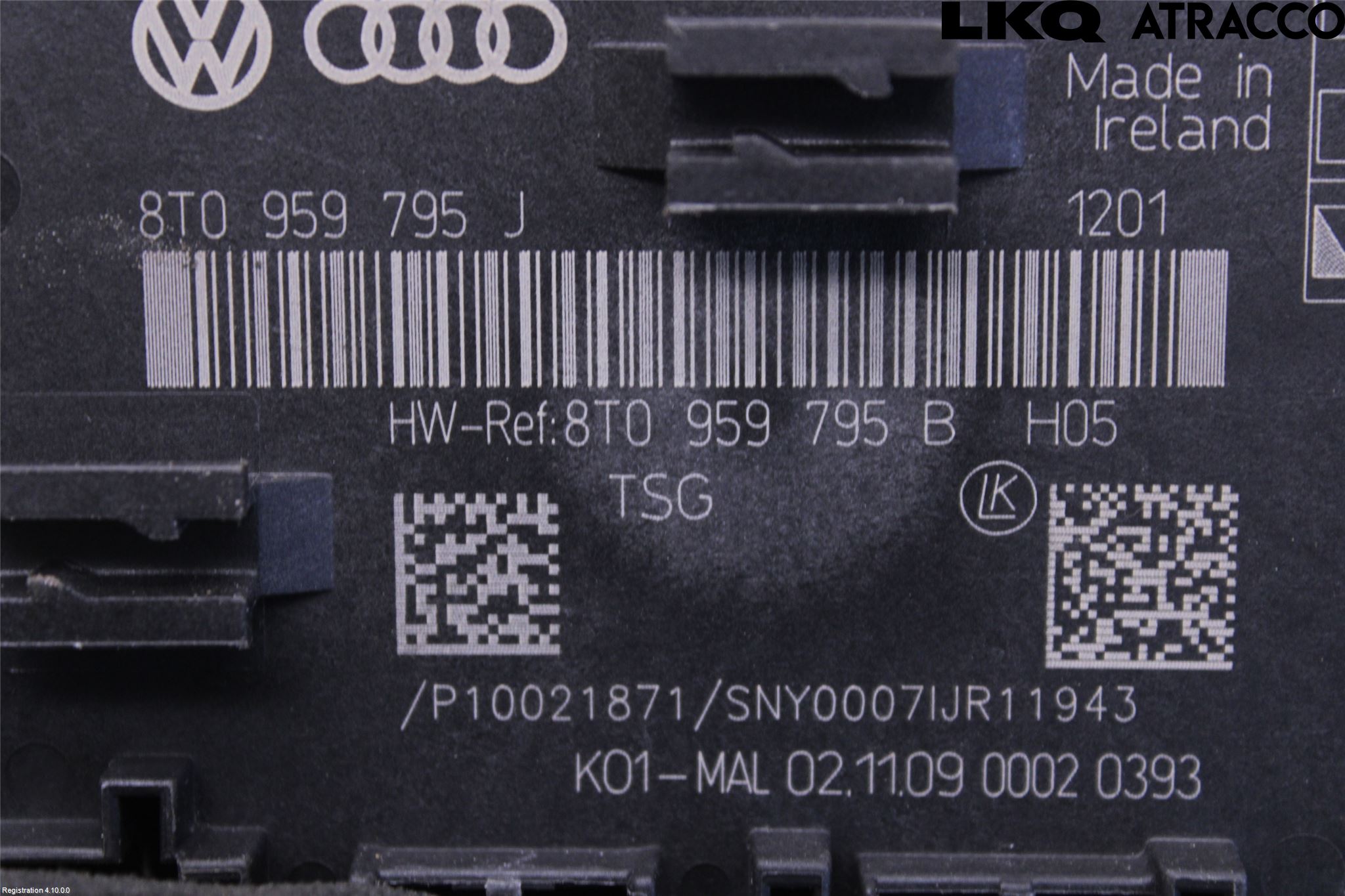 Audi A5 07-16 Styreenhet Dør