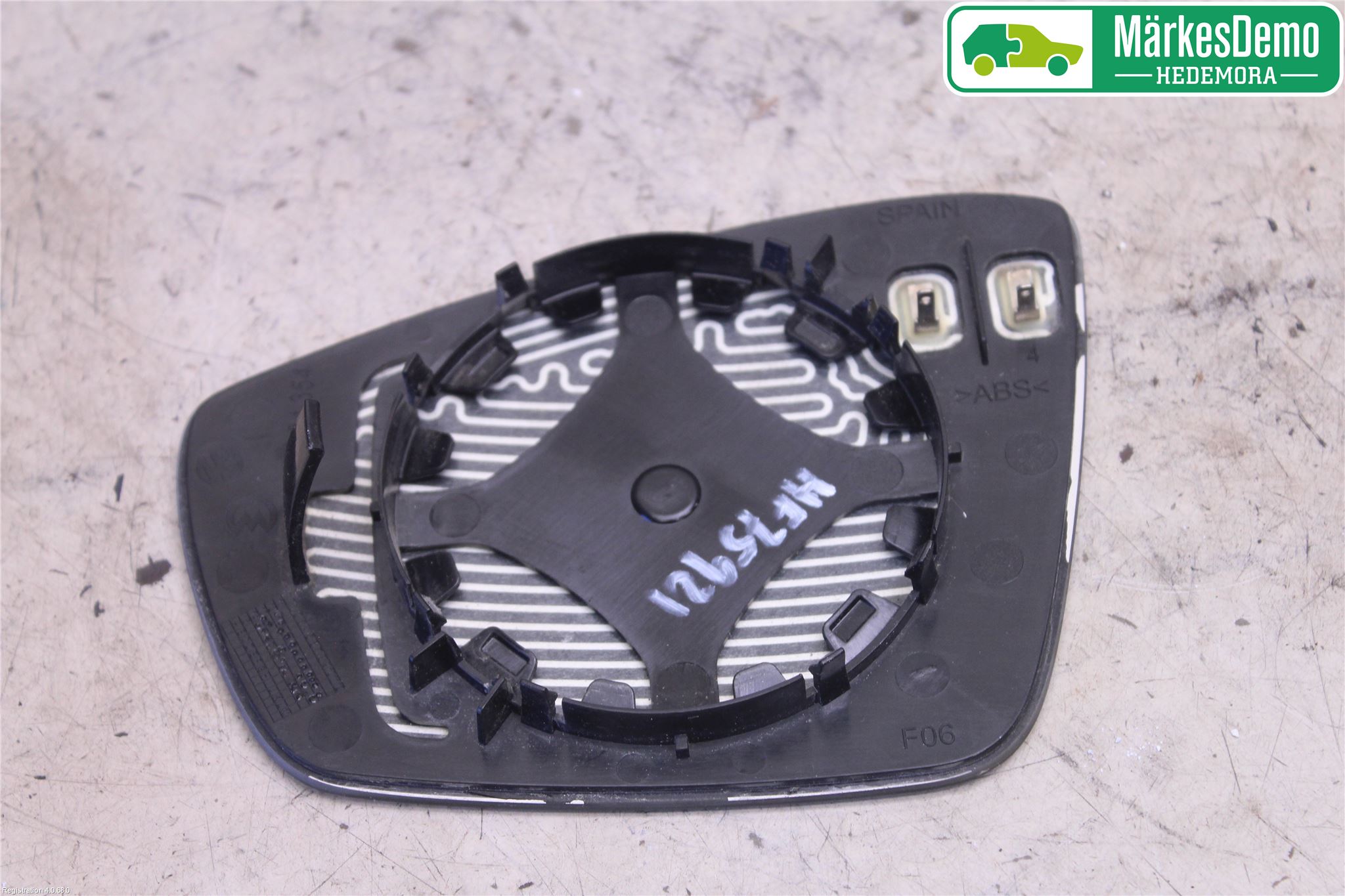 Volkswagen VW POLO 10-17 Speil Glass H