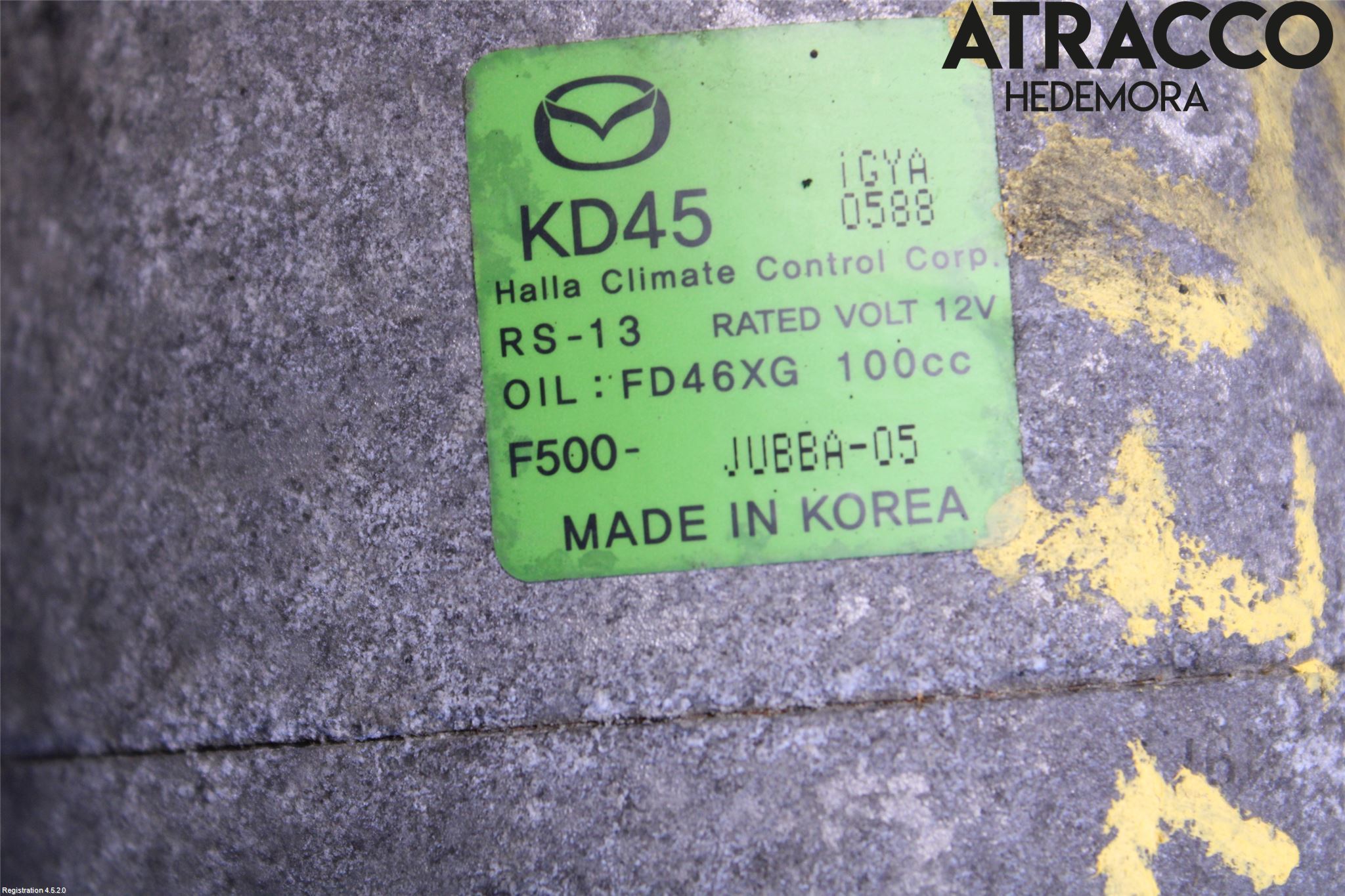 Mazda 3 III 14-19 Varme Ac Betjening-Display