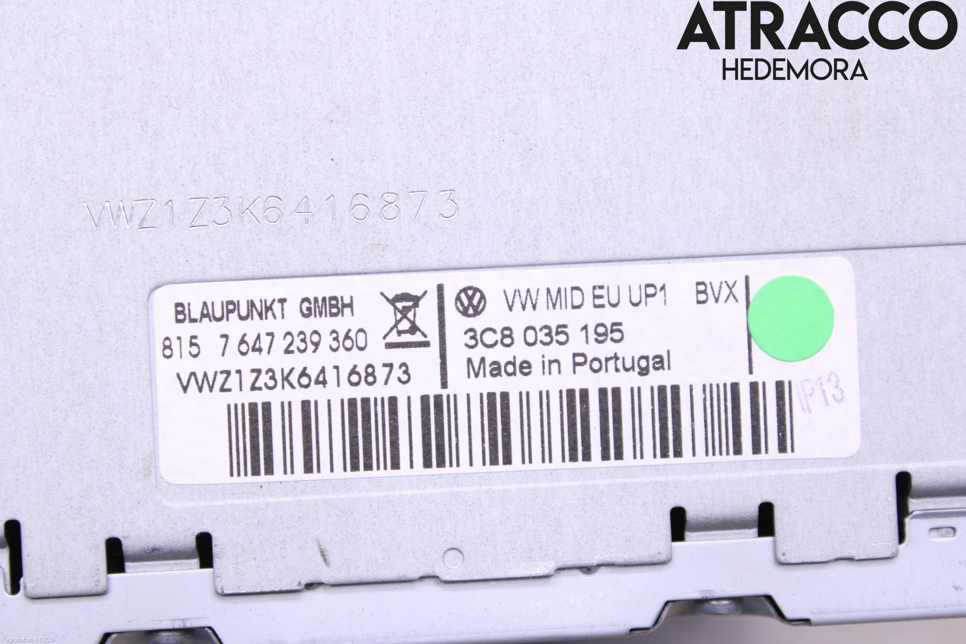 Volkswagen VW PASSAT CC 08-16 Stereo Radio Med Cd
