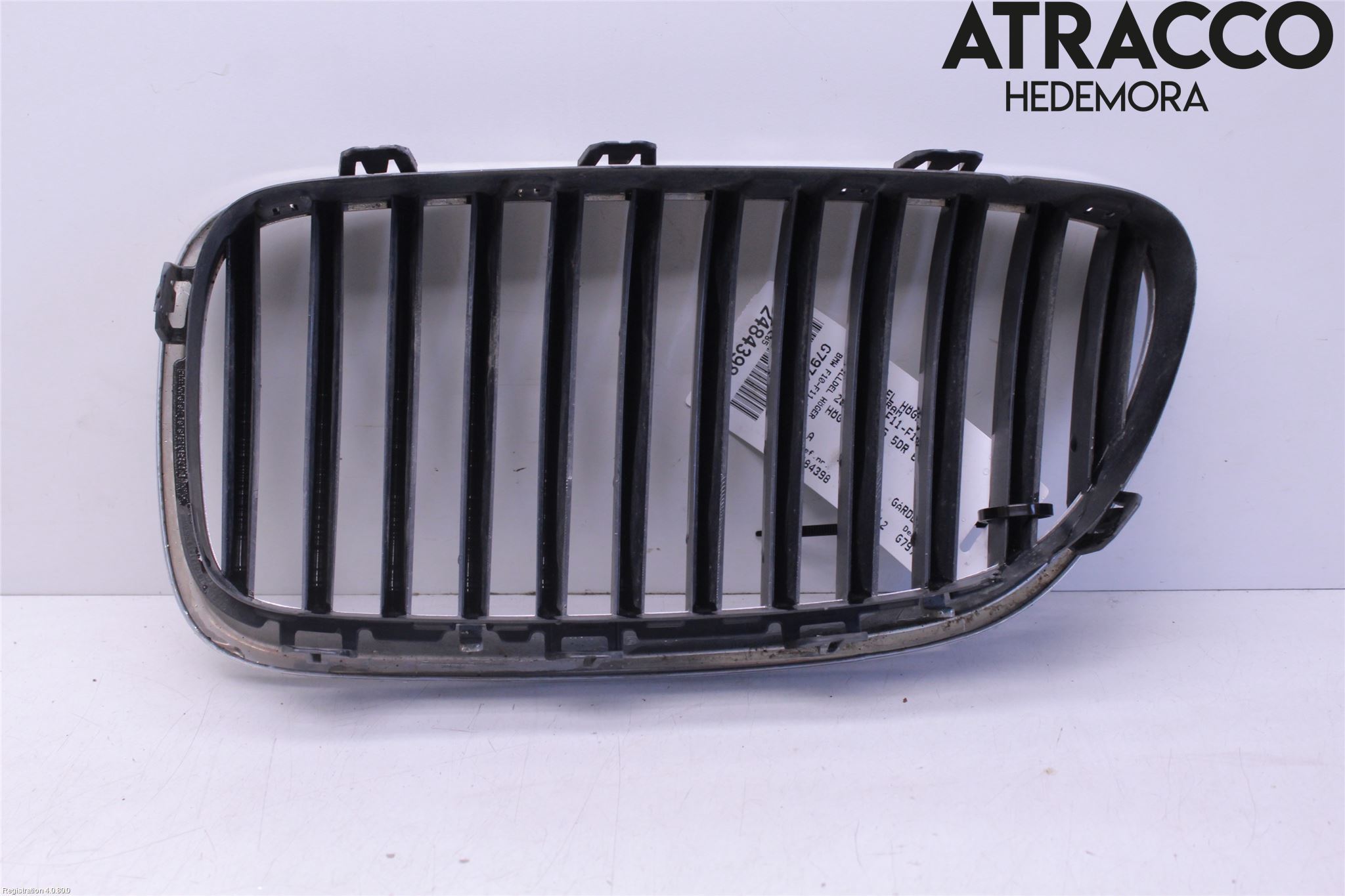 BMW 5 F10/F11/F18 09-17 Grilldel Høyre
