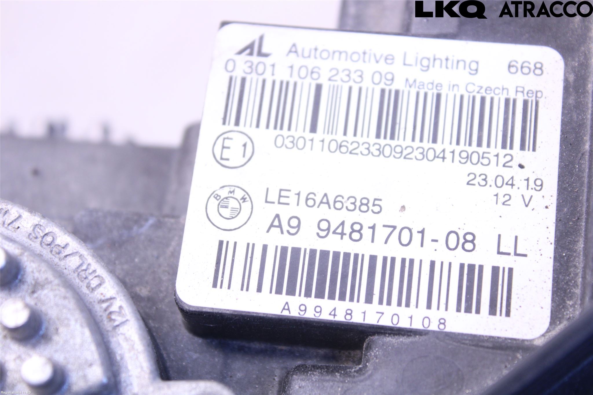 BMW 3 G20/G21/G80/G81 19- Frontlykt Venstre