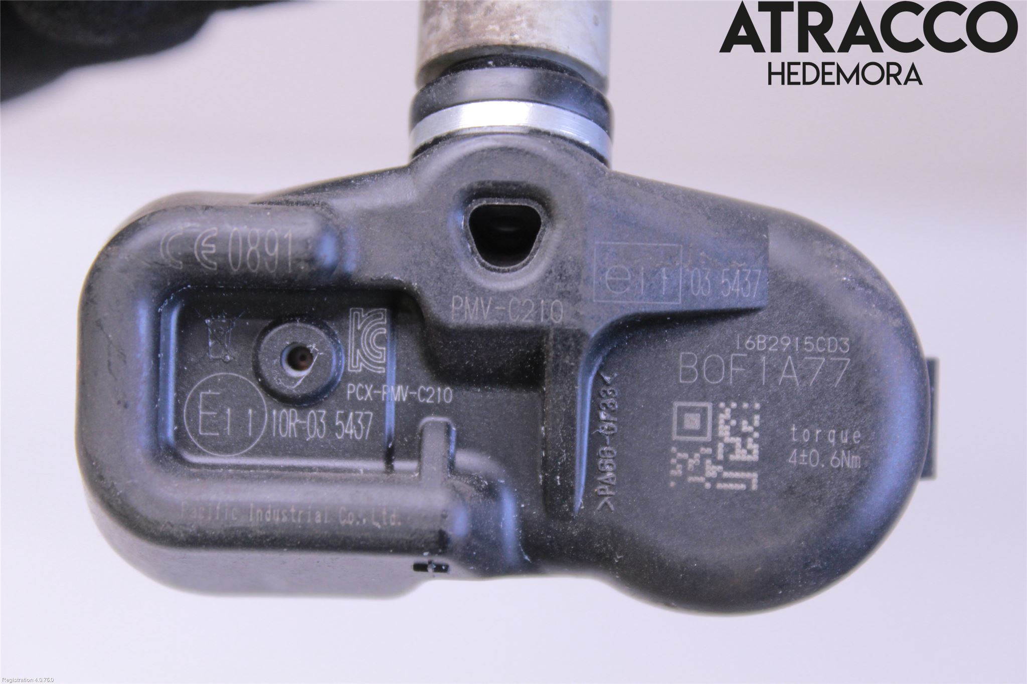 Toyota YARIS XP130 15-20 Giver Dekktrykk