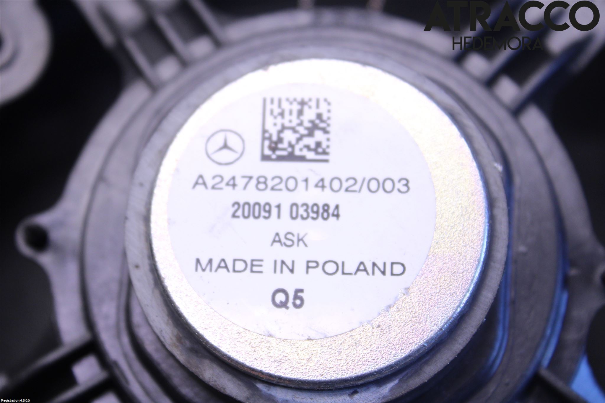 Mercedes-Benz MB GLA-KLASS (H247) 20- Innr Høyttaler