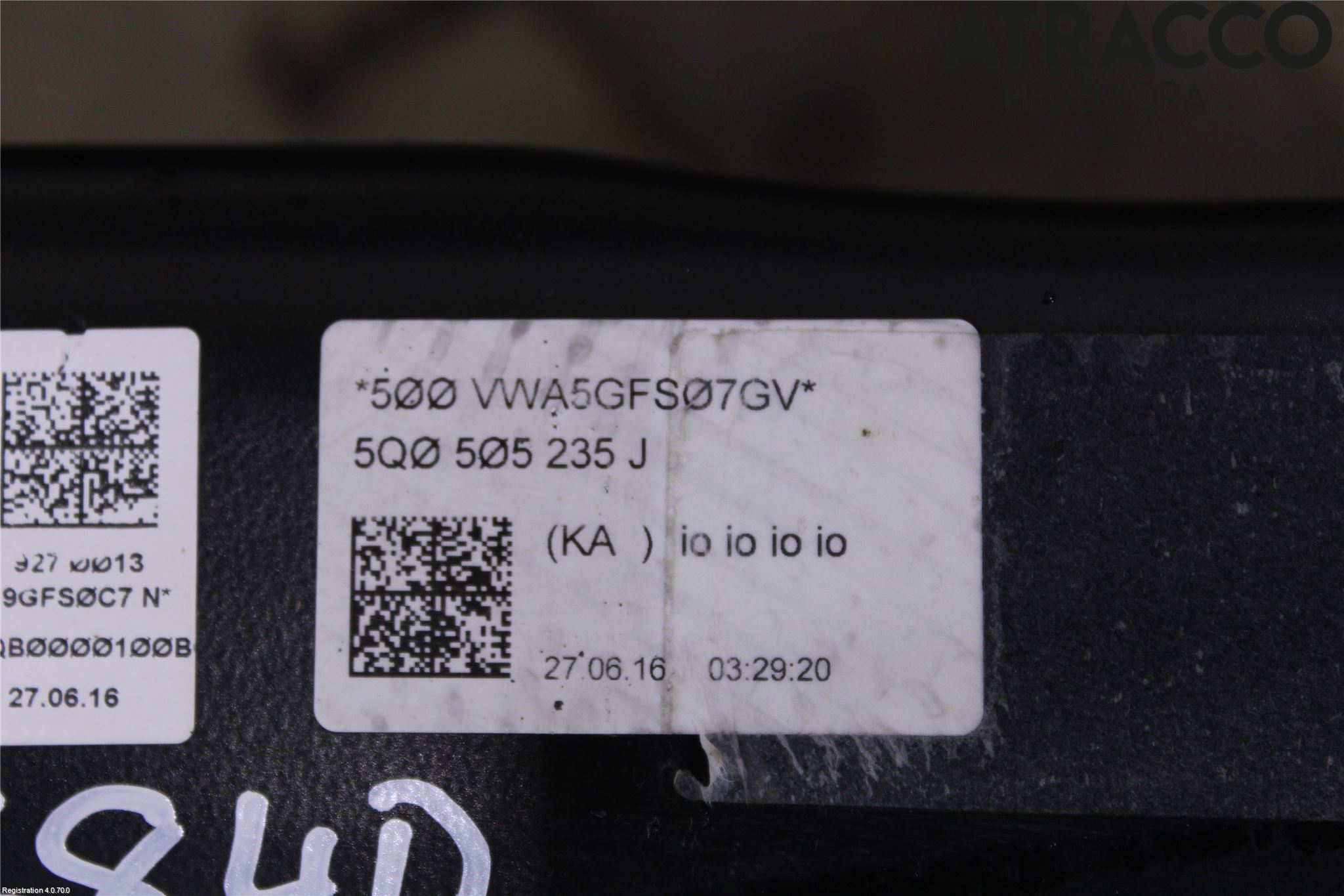 Volkswagen VW TIGUAN 16-24 Bakaksel Feste Travers-Ramme