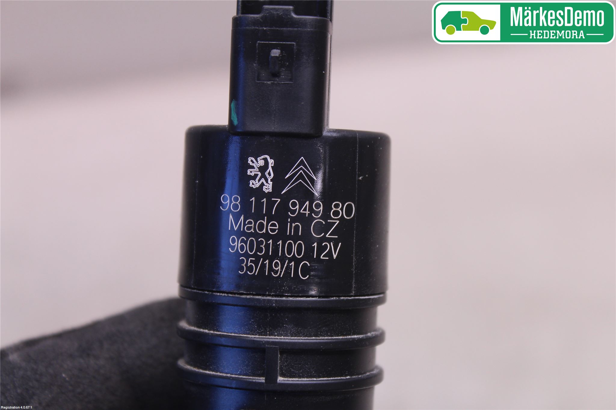 Peugeot EXPERT/E-EXPERT 17- Spylerpumpe Frontrute