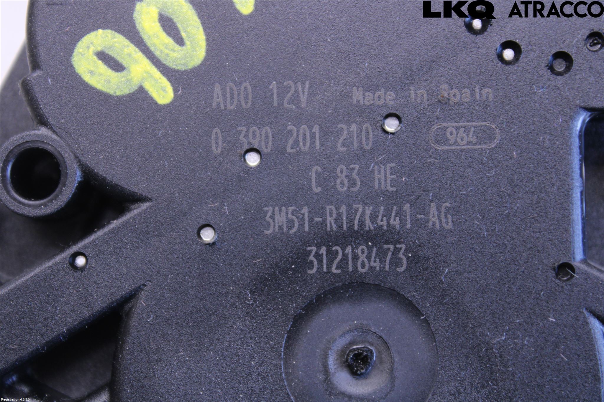 Ford S-MAX 06-15 Viskermotor Bakluke