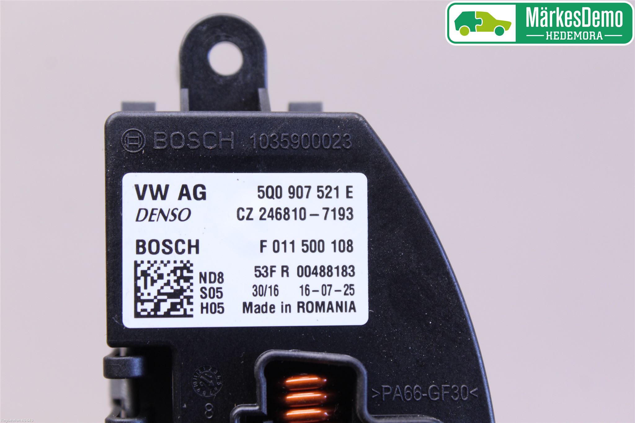 Skoda OCTAVIA (5E) 13-20 Varmeapparat Viftemotstand
