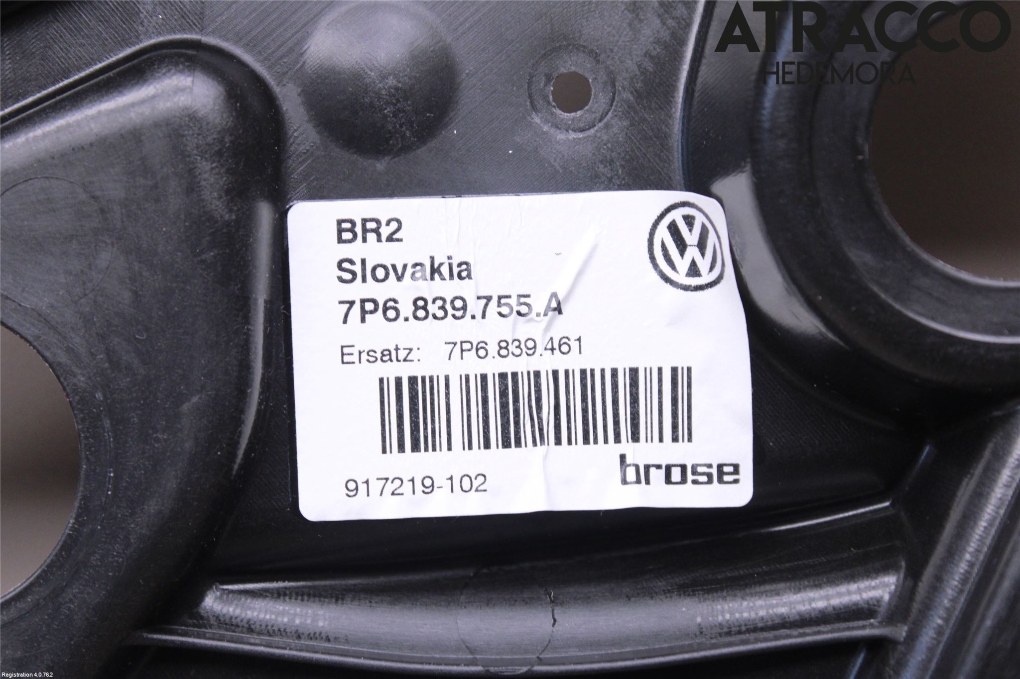 Volkswagen VW TOUAREG 7P 11-18 Vindusheis El Komp