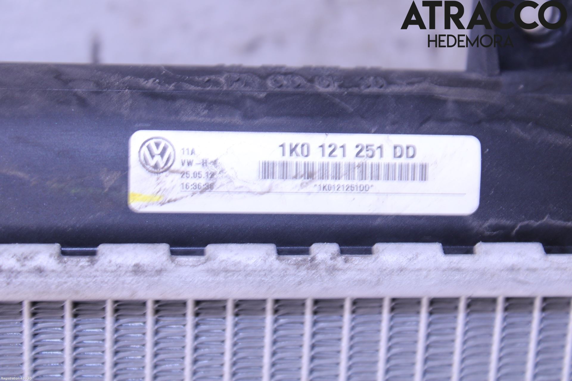 Skoda SUPERB 09-15 Radiator Manuell
