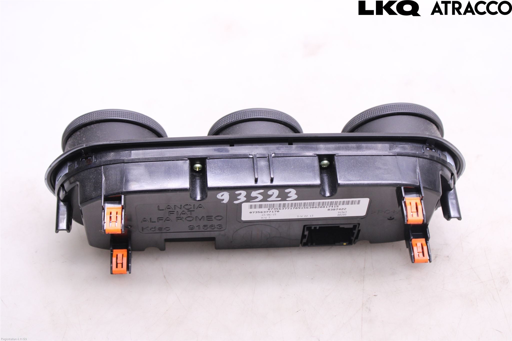 Jeep RENEGADE Varme Ac Betjening-Display