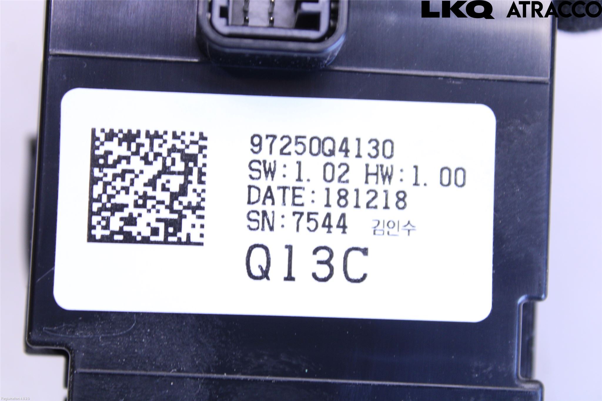 Kia NIRO (DE) 17-22 Varme Ac Betjening-Display