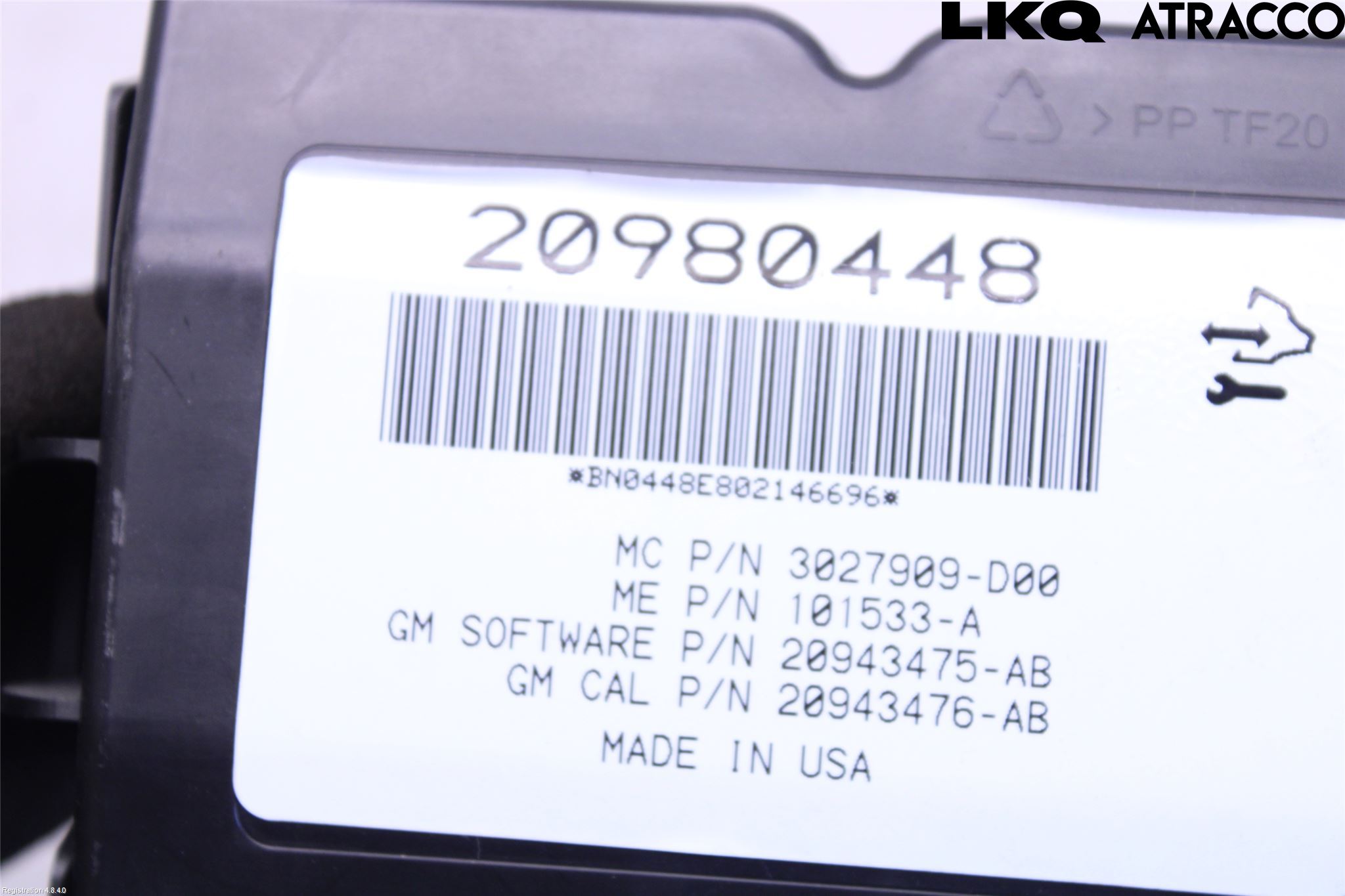 Opel INSIGNIA 09-16 Styreenhet Bakluke