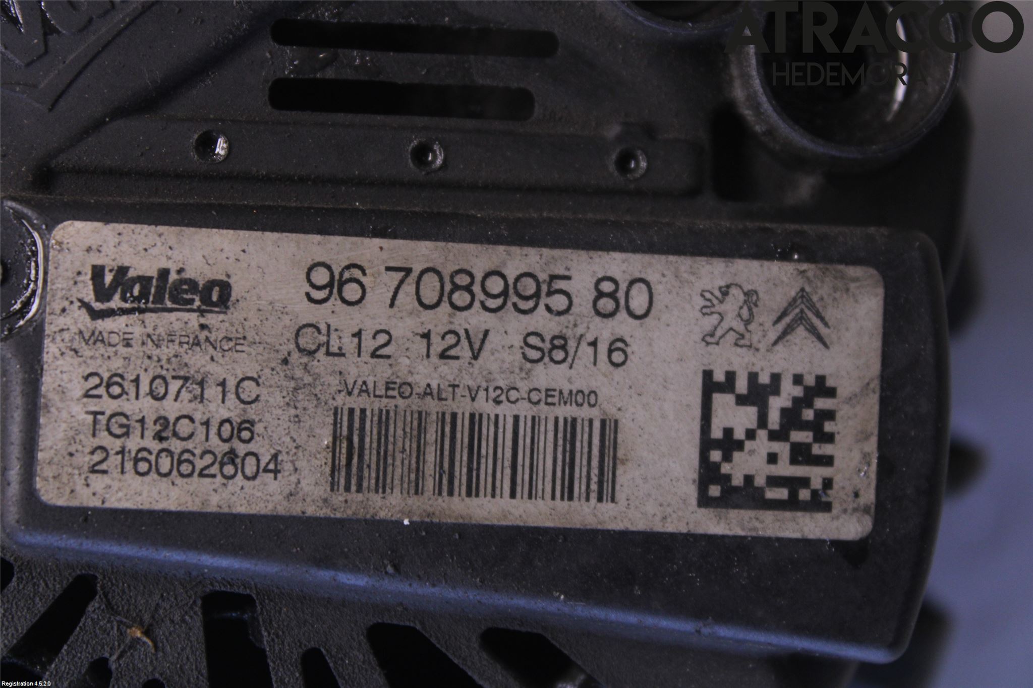 Peugeot 2008 13-20 Dynamo