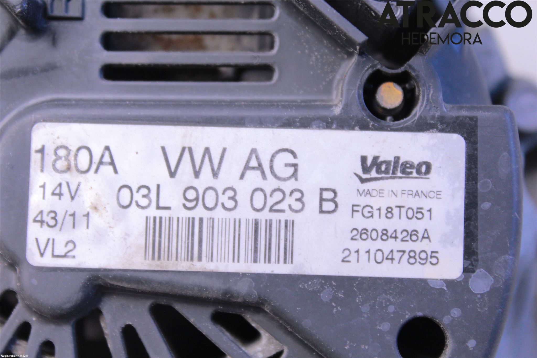 Volkswagen VW SHARAN 11- Dynamo