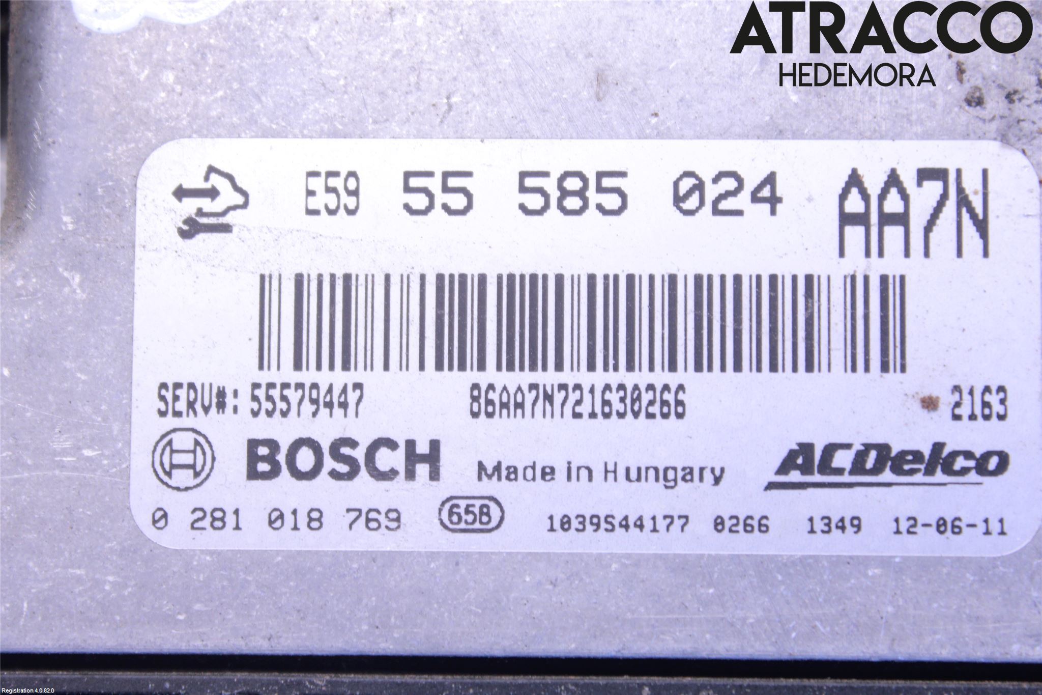 Opel ASTRA J 10-15 Styreenhet Innsprøytning