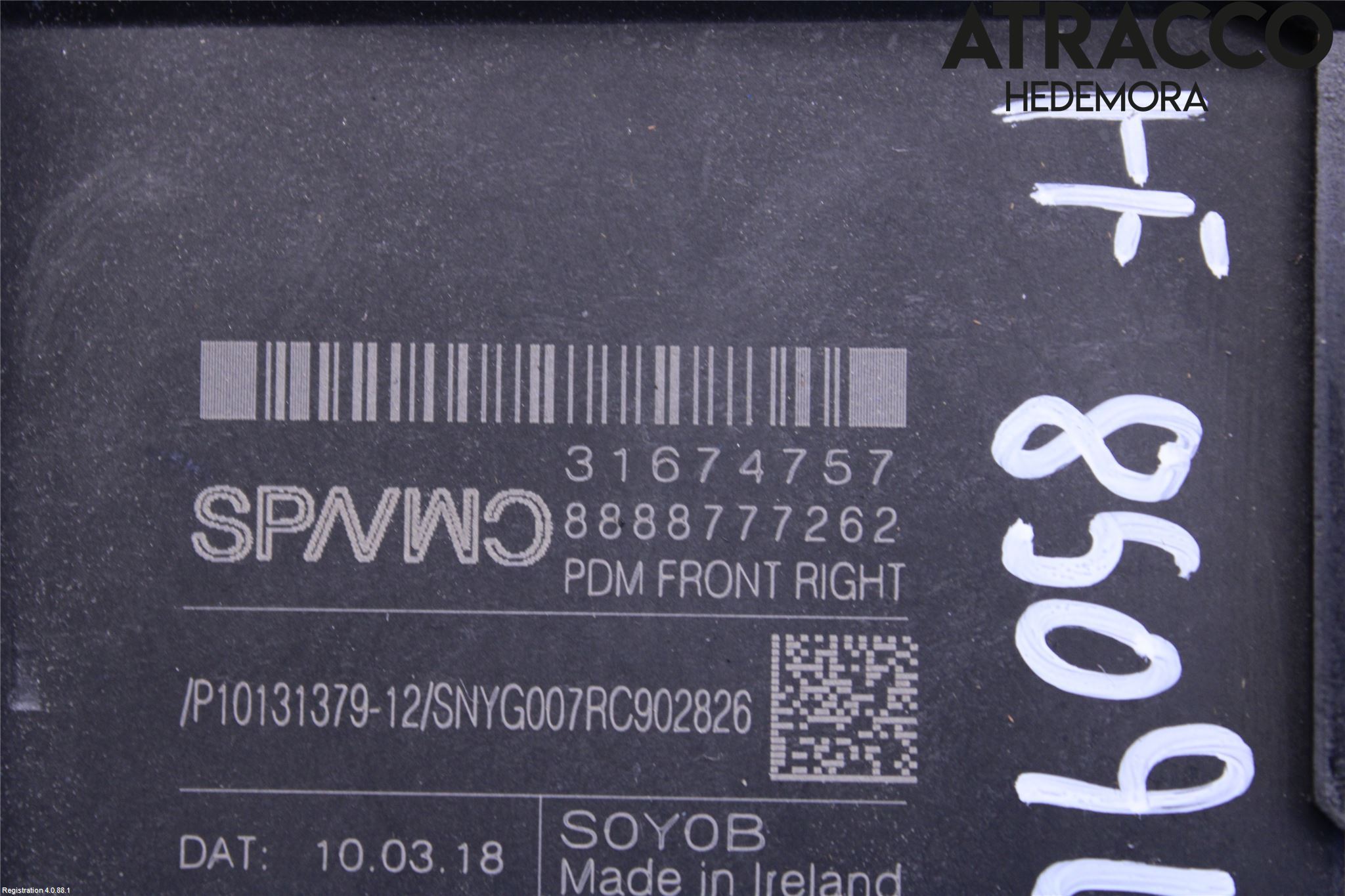 Volvo V90 17->> Vindusheismotor