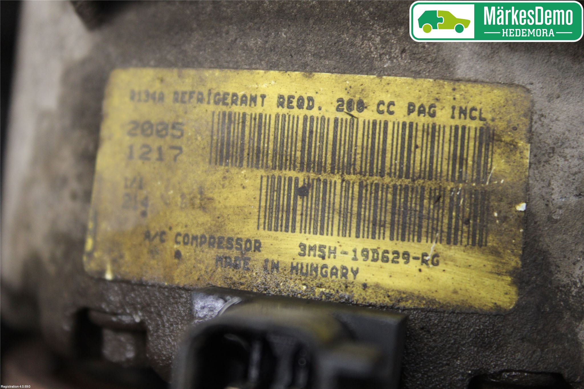 Volvo V50 04-07 Varme Ac Kompressor