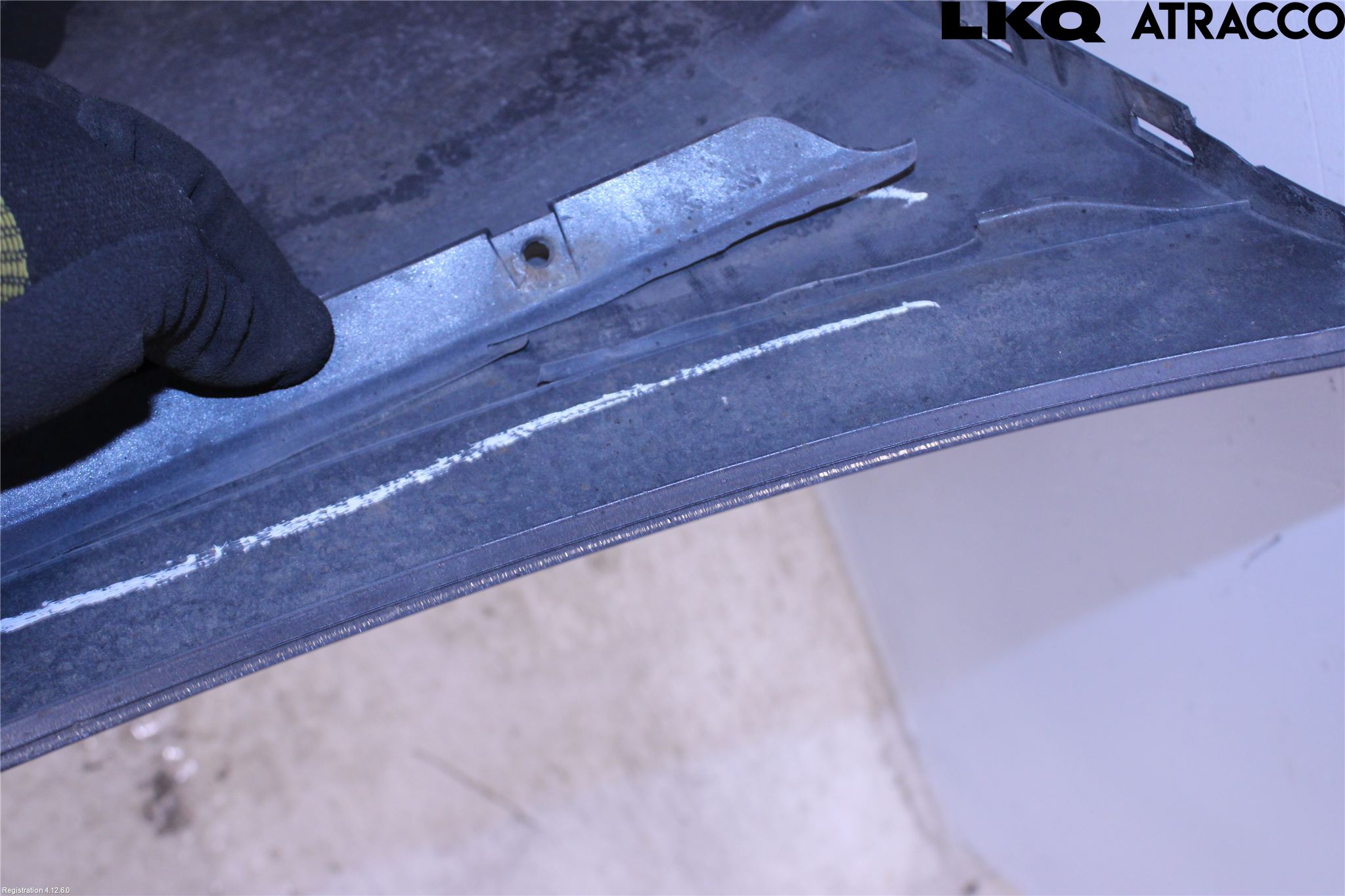 Volkswagen VW GOLF VI 09-13 Støtfanger Foran Plastdeksel