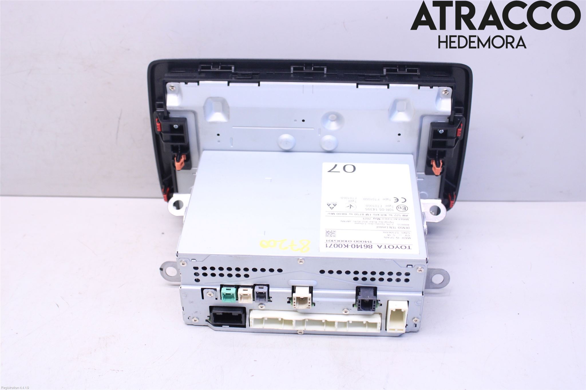 Toyota YARIS XP21 20- Stereo Radio Med Cd