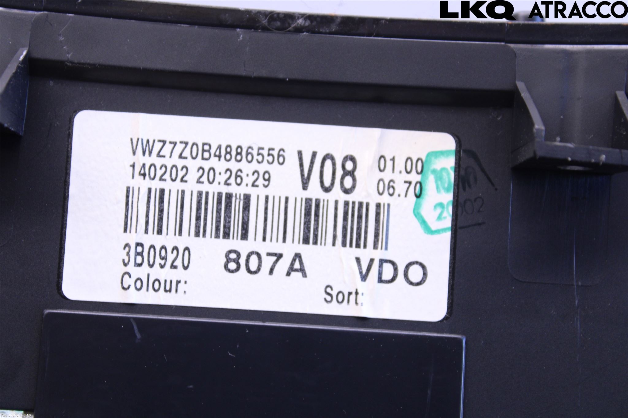Volkswagen VW PASSAT 01-05 Instr Kombinert