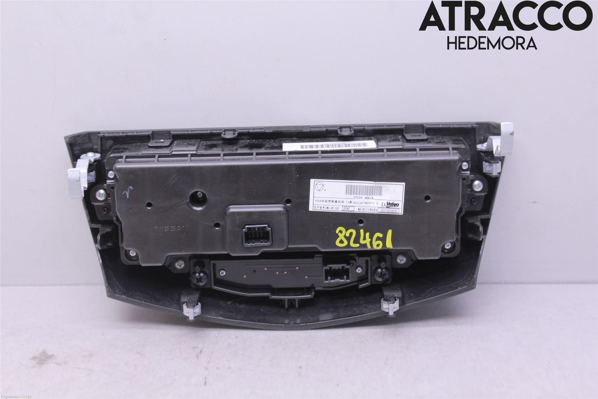 Nissan QASHQAI 14-17 Varme Ac Betjening-Display