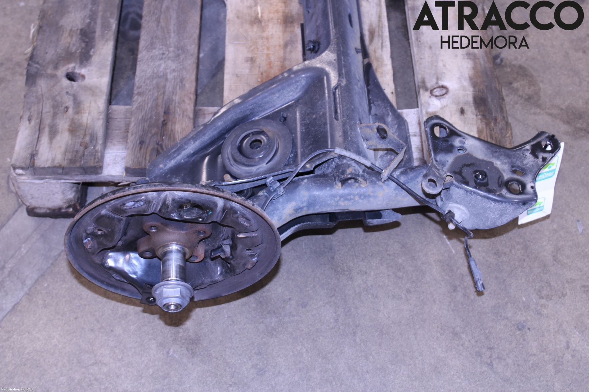 Renault CLIO IV 12-16 Bakaksel Feste Travers-Ramme