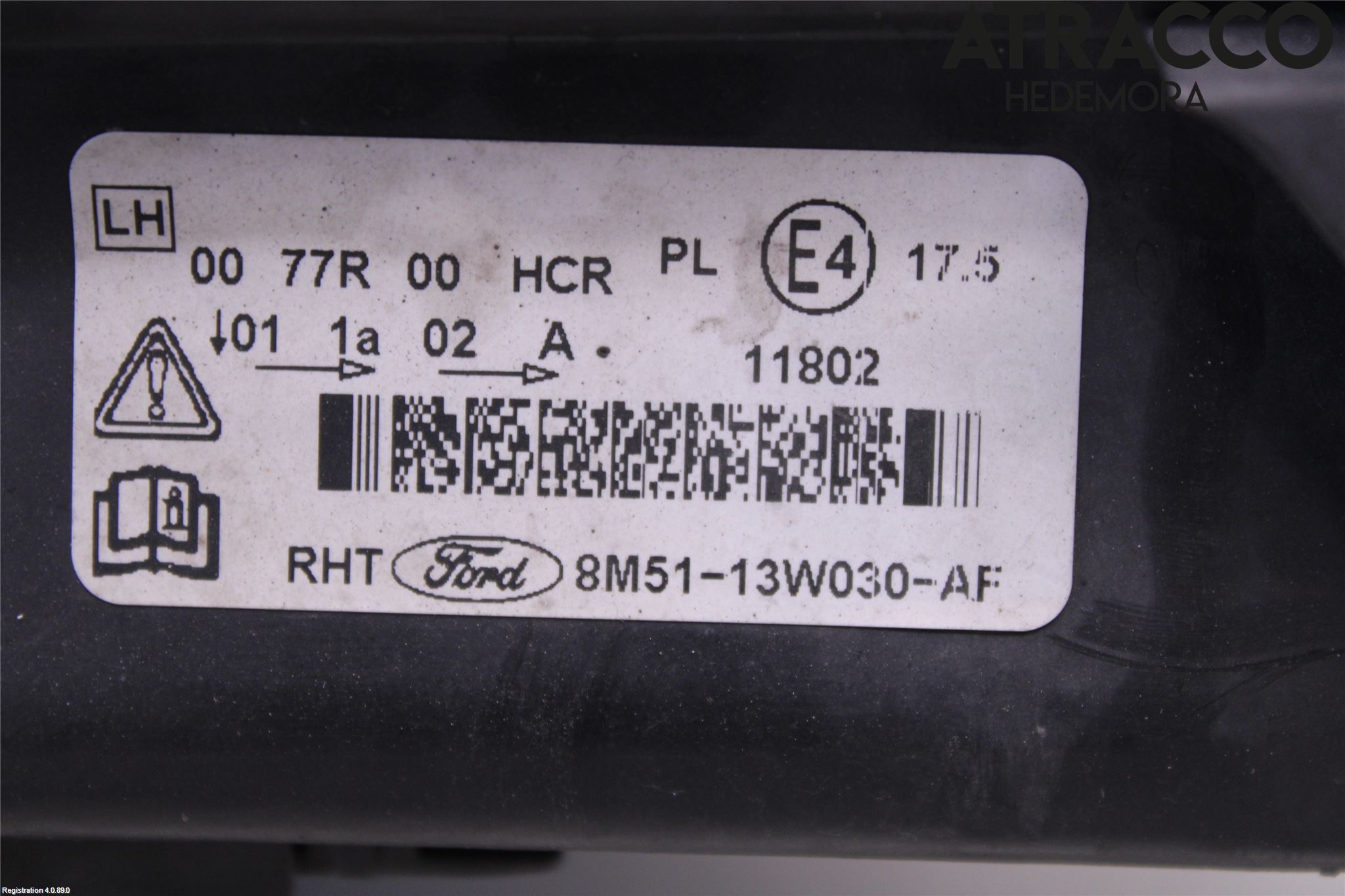 Ford FOCUS 08-11 Frontlykt Venstre