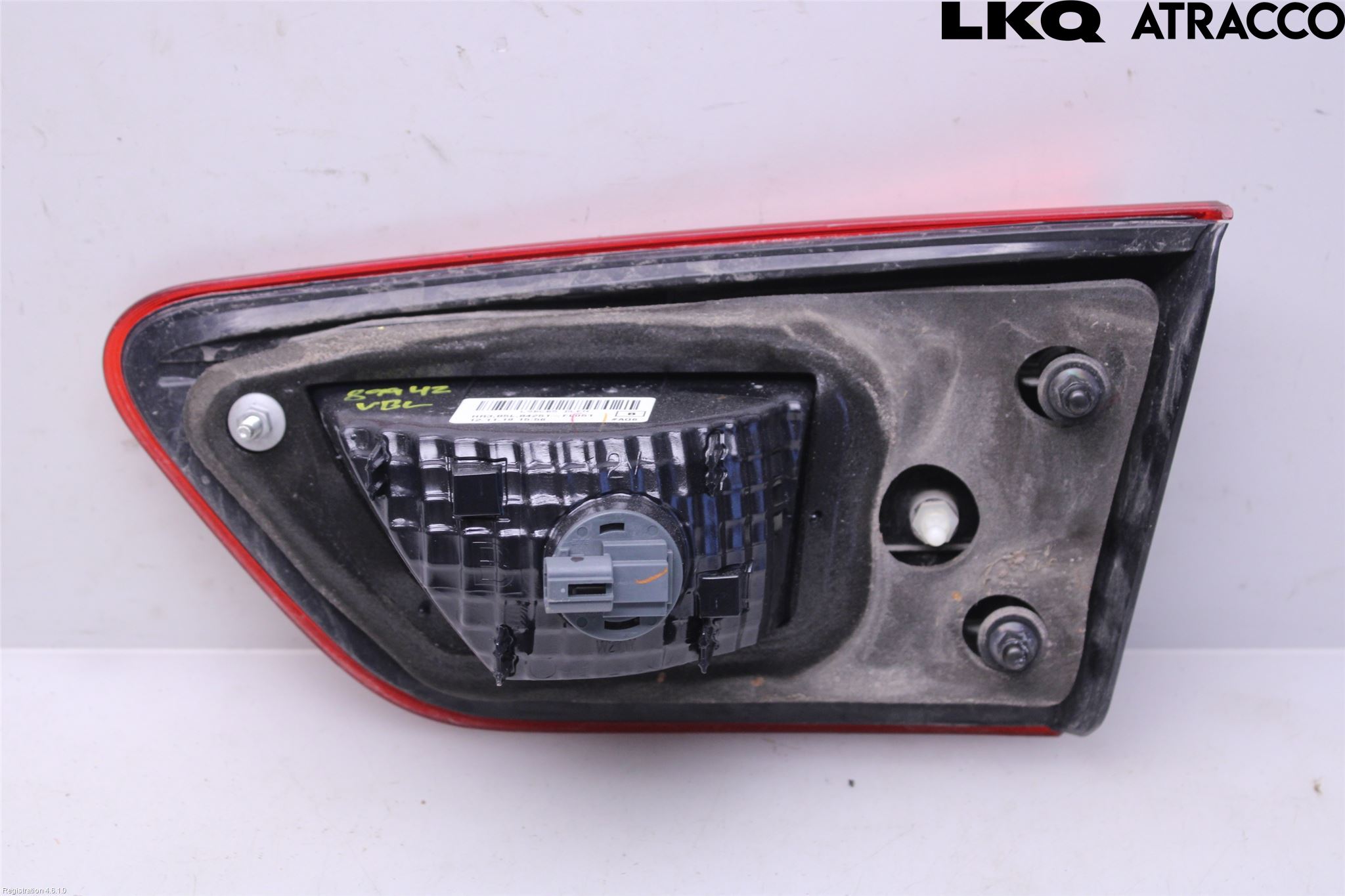 Subaru XV 18-22 Baklykt Venstre  På Luke(Indre