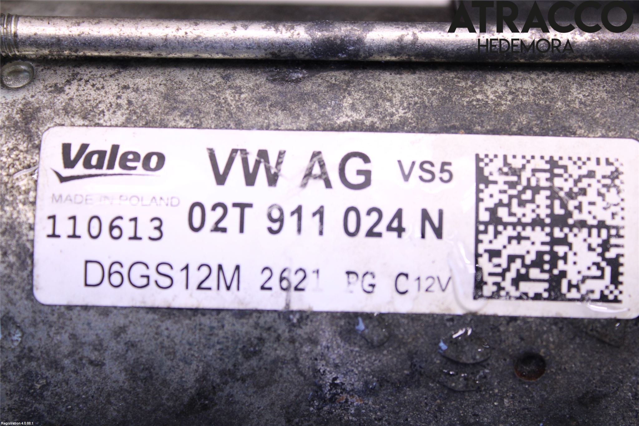 Volkswagen VW POLO 10-17 Startmotor