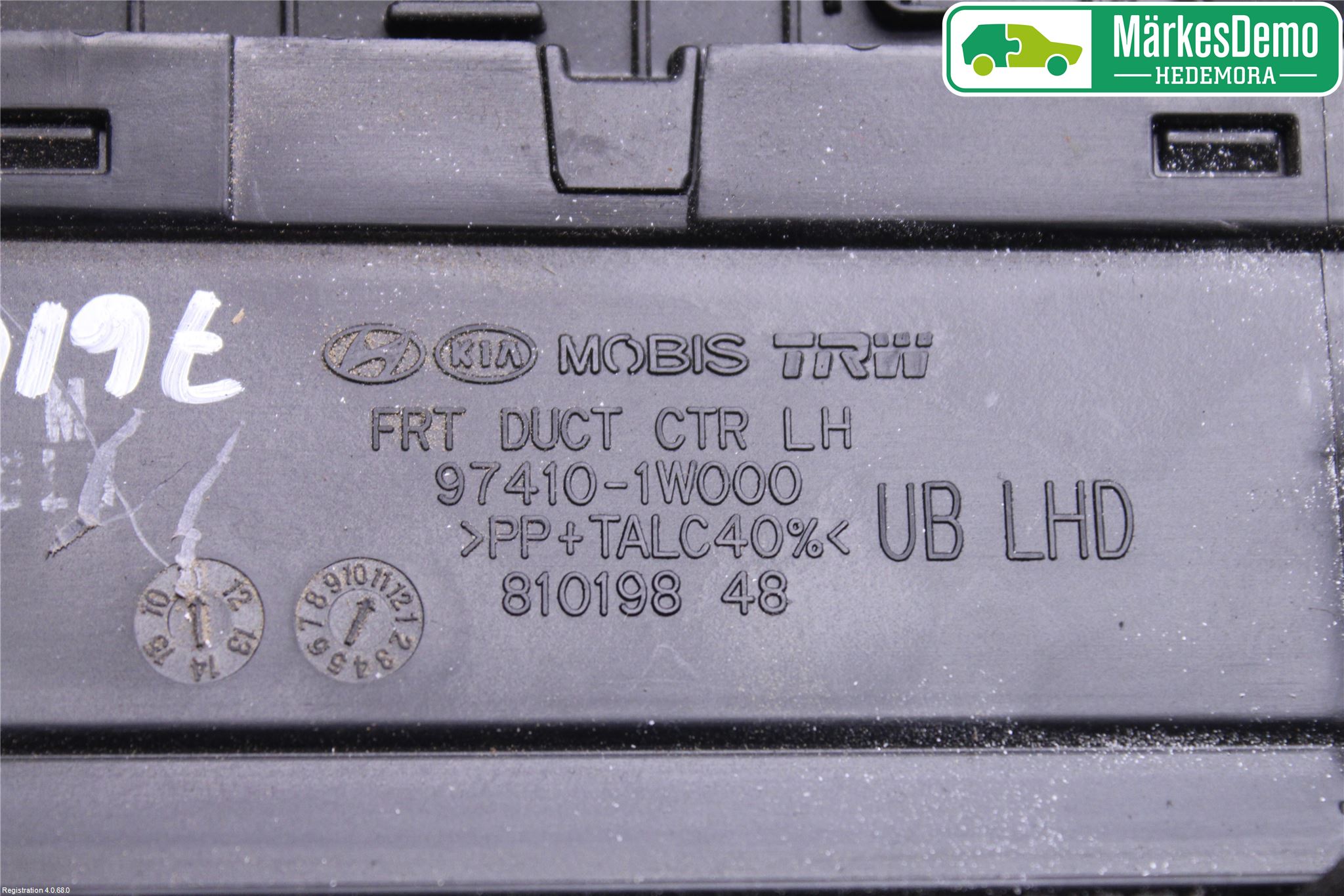 Kia RIO 12-16 Dashbord Kanal - Dyse