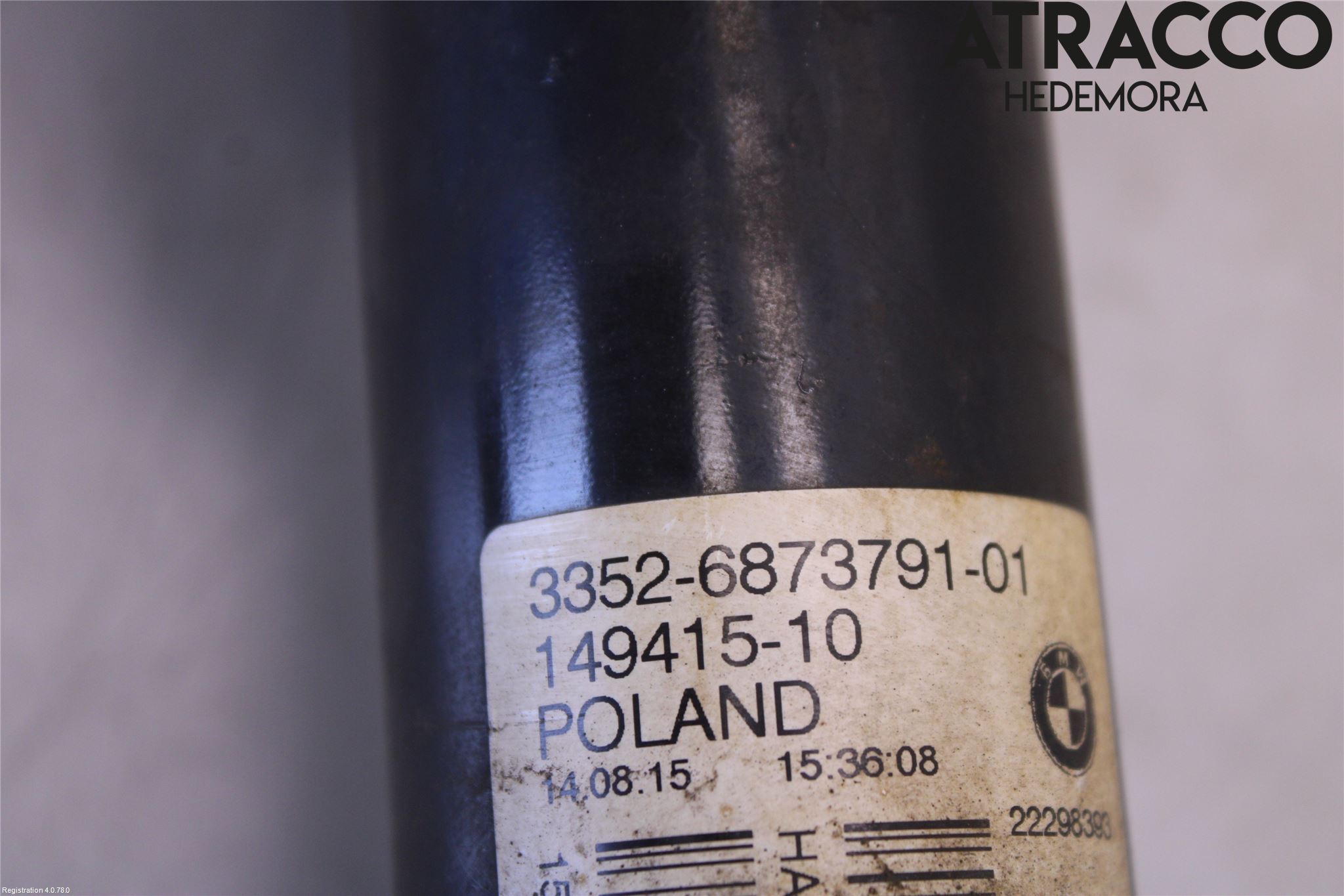 BMW 4 F32/F33/F82/F83 13-20 Støtdemper Bak