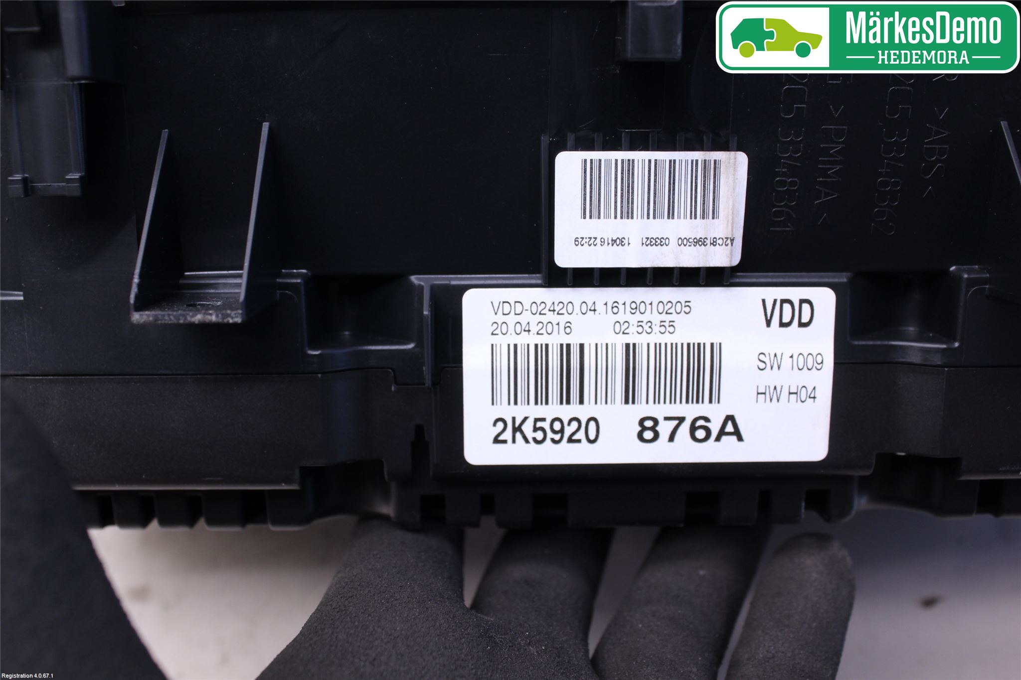 Volkswagen VW CADDY 16-20 Instr Kombinert