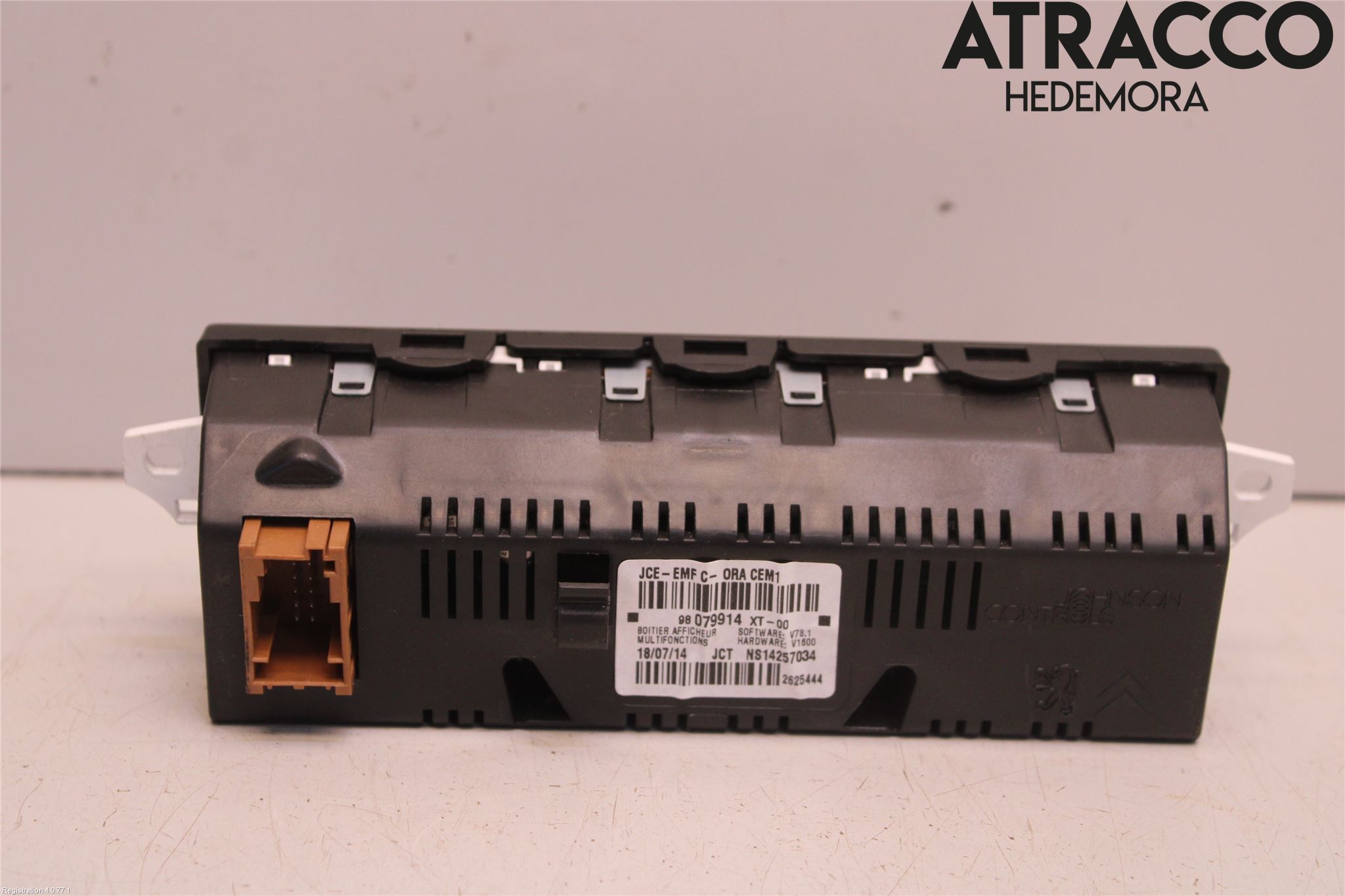 Citroen C3 10-17 Stereo Radio Med Cd