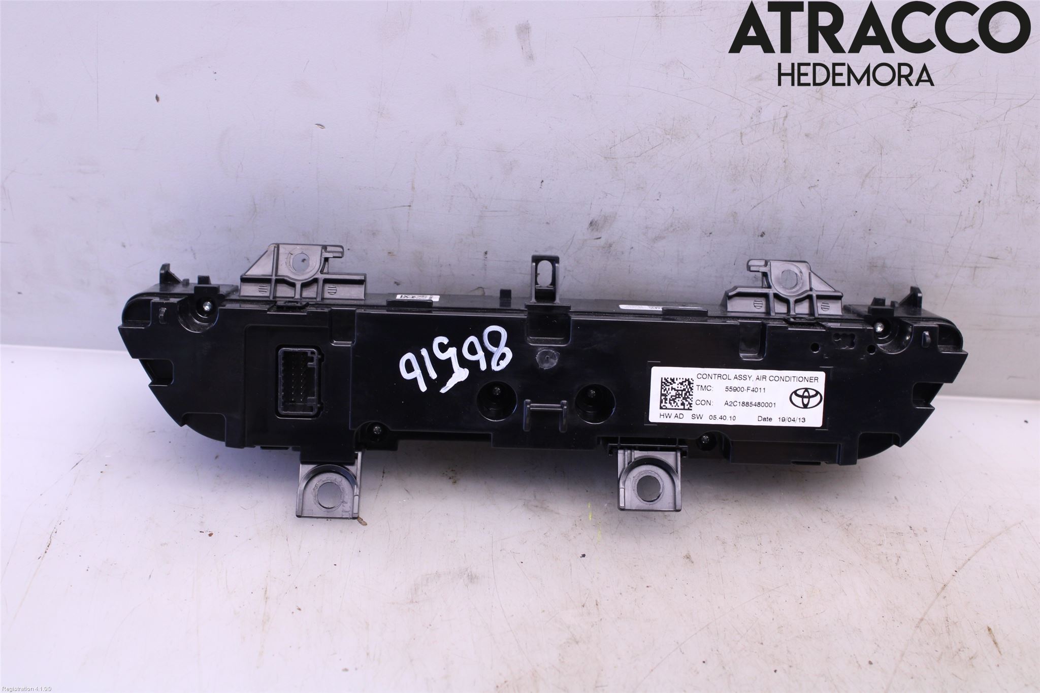 Toyota C-HR 16-23 Varme Ac Betjening-Display