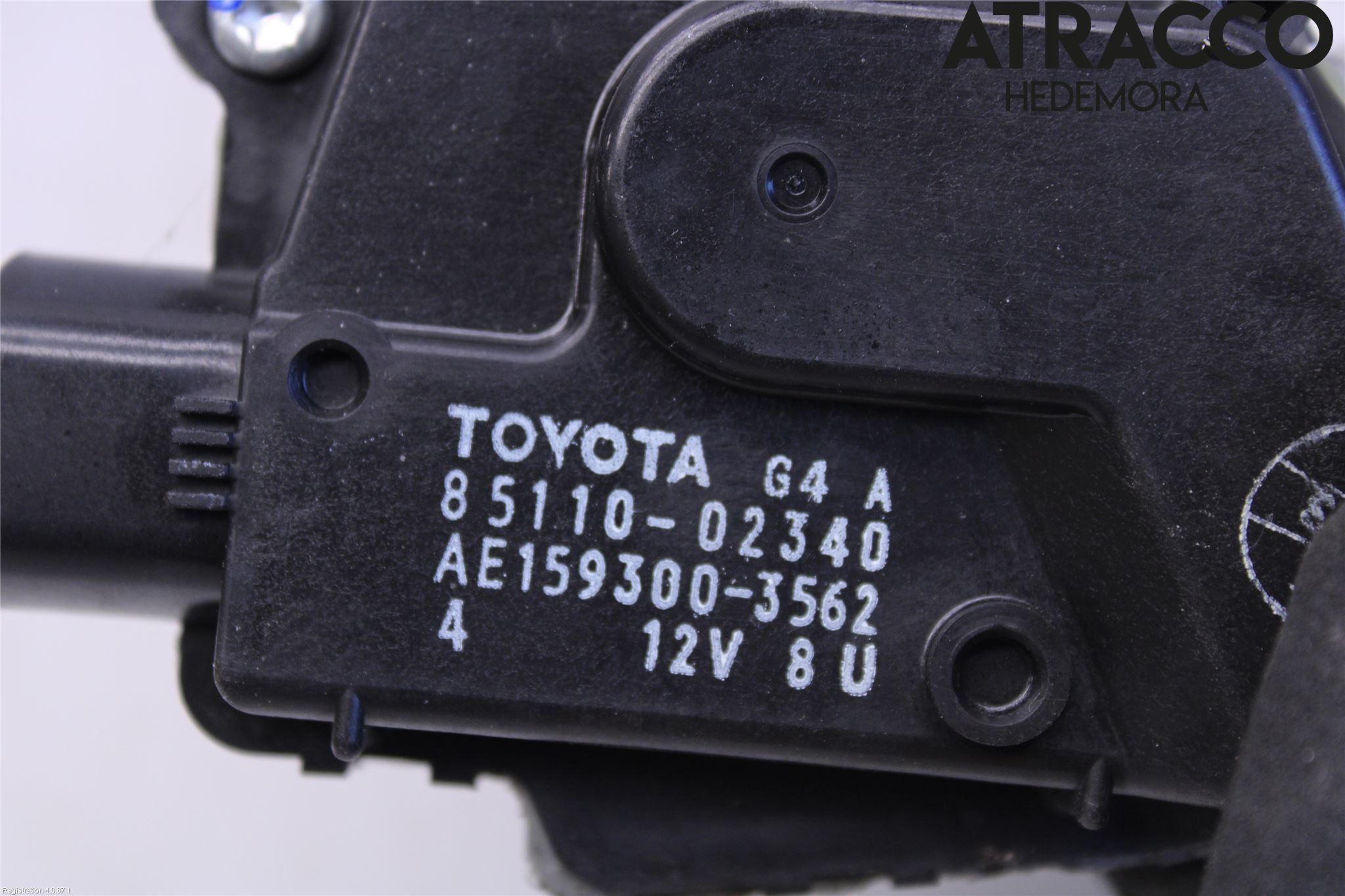 Toyota AURIS 13-19 Viskermotor Frontrute