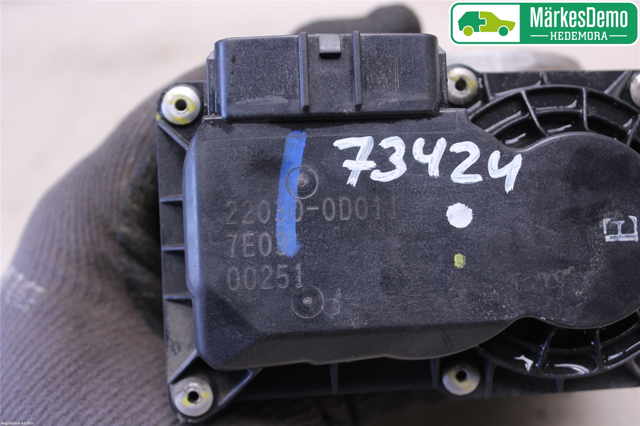 Toyota COROLLA VERSO 04-07 Inns Spjeldhus